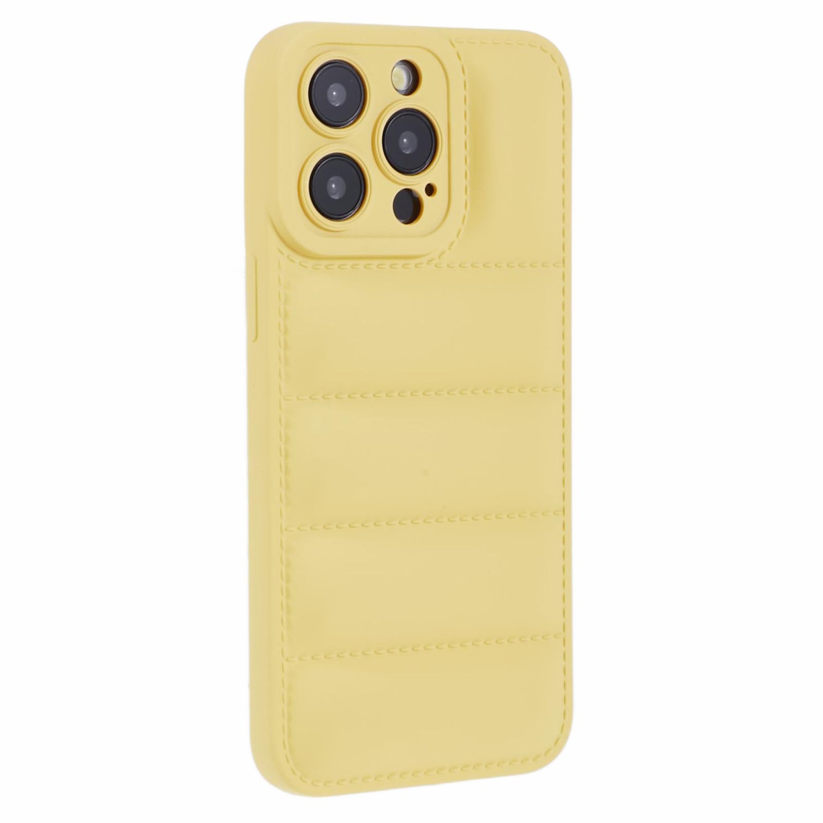 JTW Series For iPhone 14 Pro Max Case Grid Down Jacket Texture Rubberized Protective Shell