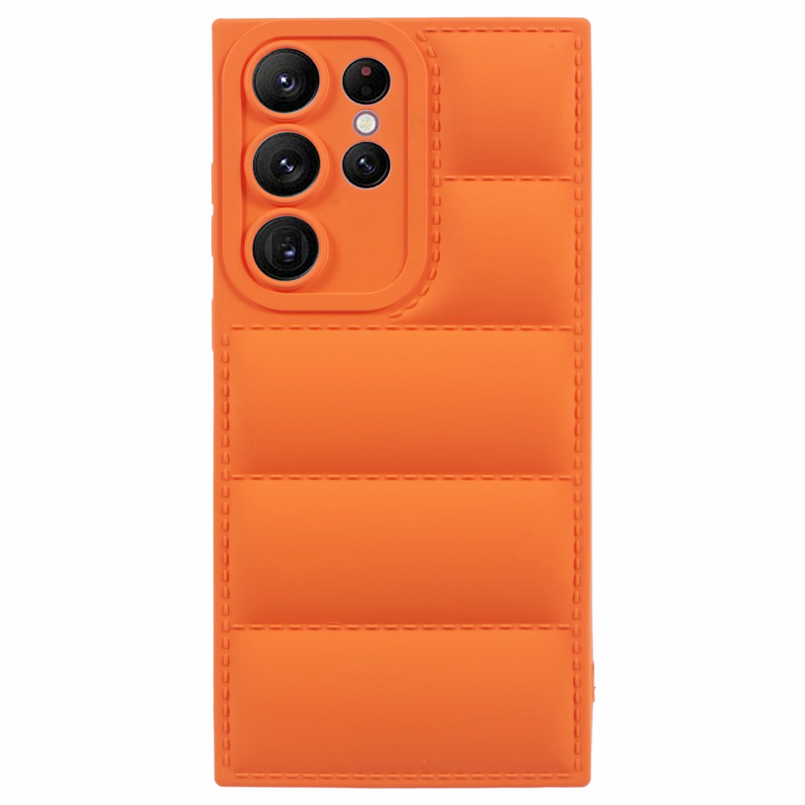 JTW Series For Samsung Galaxy S23 Ultra Case Bump Proof TPU Cover with Down Jacket Design