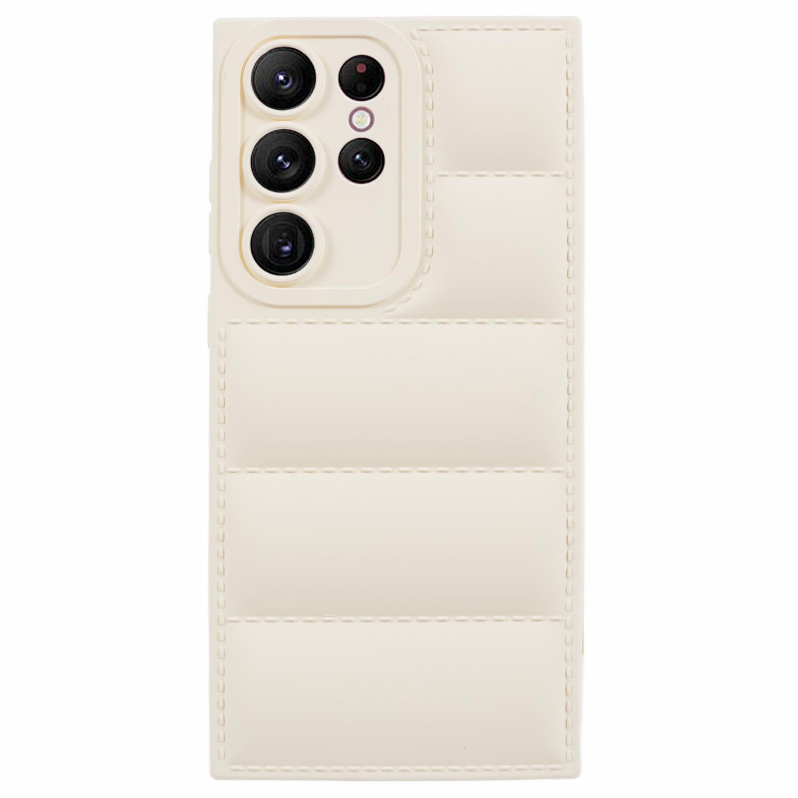 JTW Series For Samsung Galaxy S23 Ultra Case Bump Proof TPU Cover with Down Jacket Design
