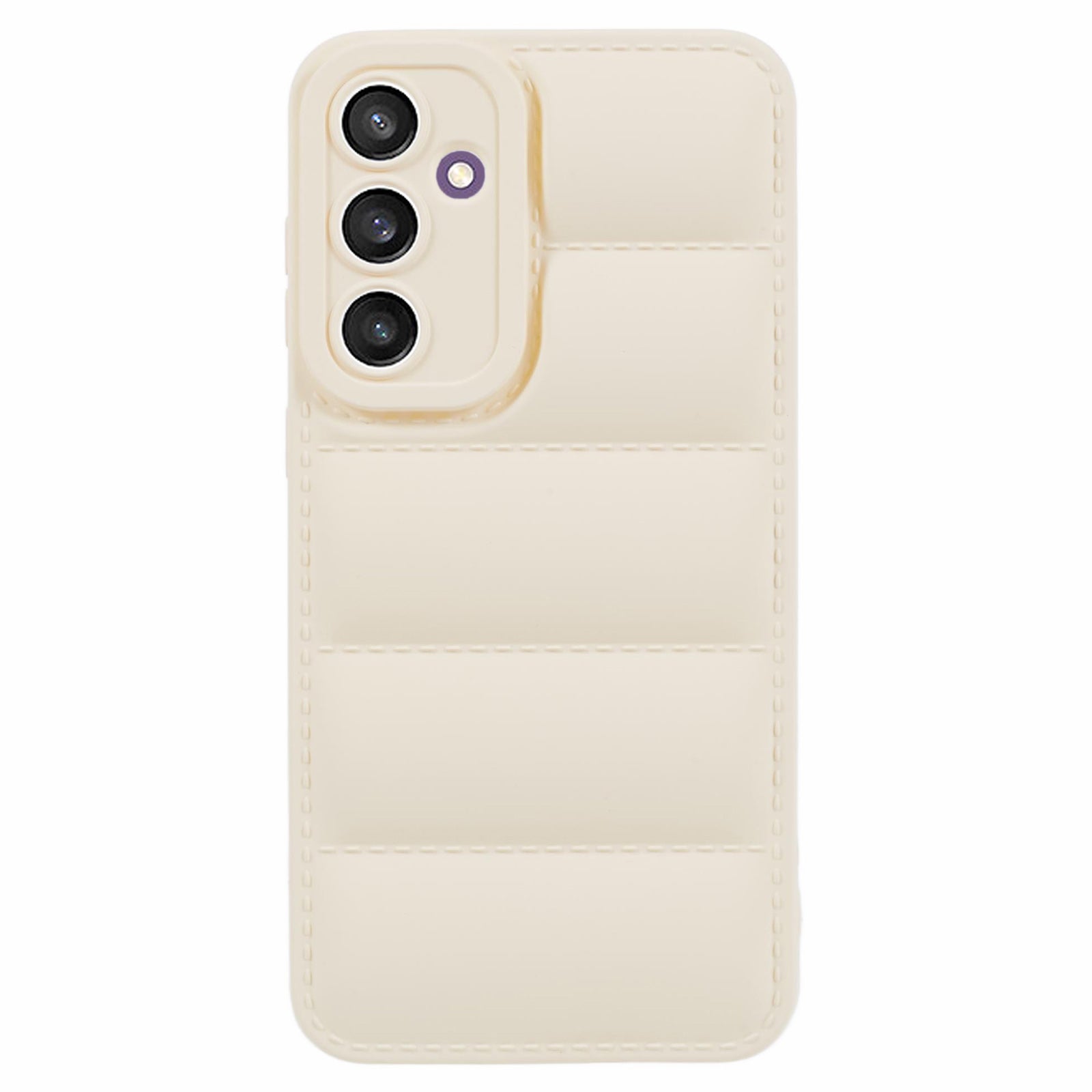 JTW Series For Samsung Galaxy S23 FE Case Down Jacket Design Rubberized Phone Back Protector