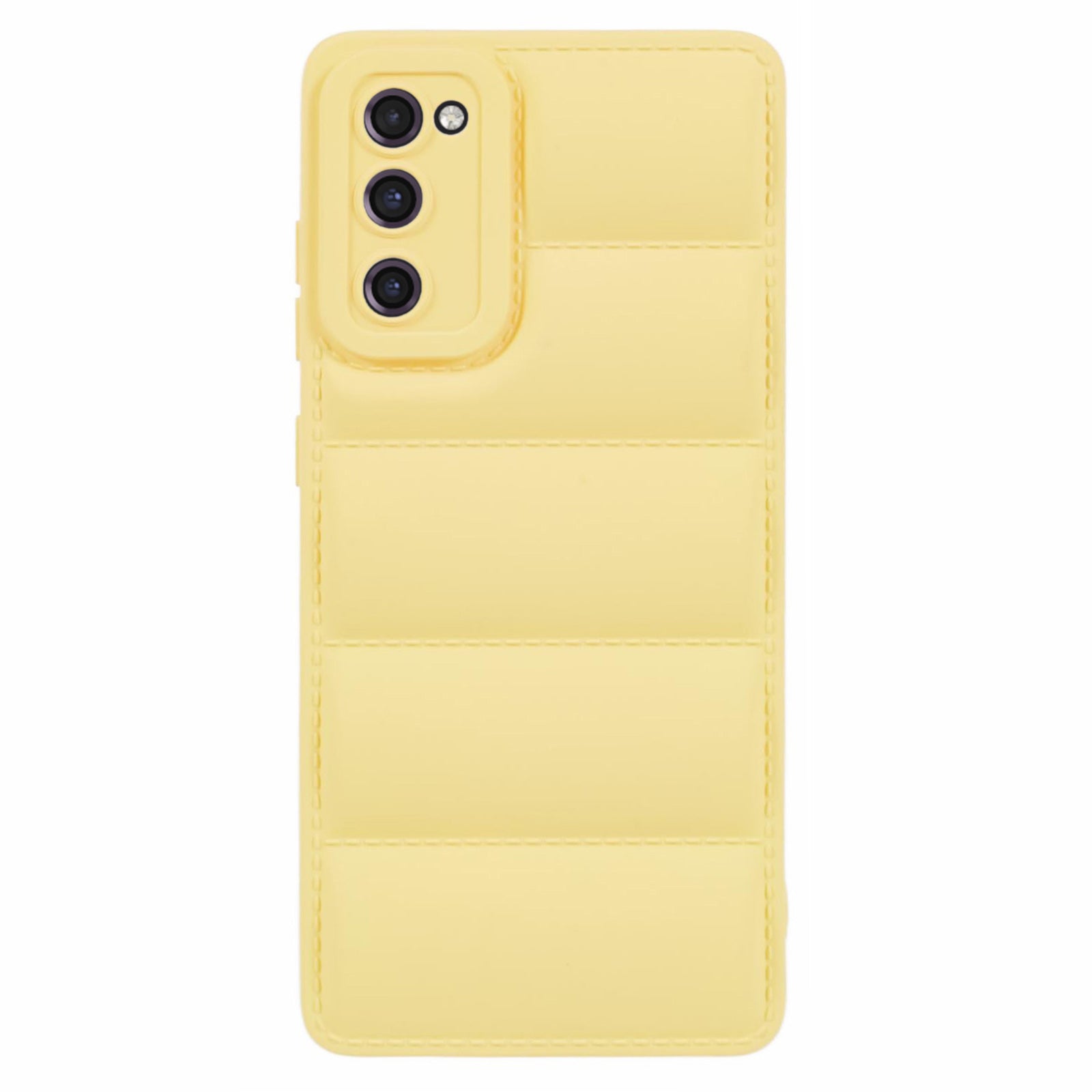 JTW Series For Samsung Galaxy S20 FE / S20 FE 5G / S20 FE 2022 / S20 Lite Phone Case with Down Jacket Texture