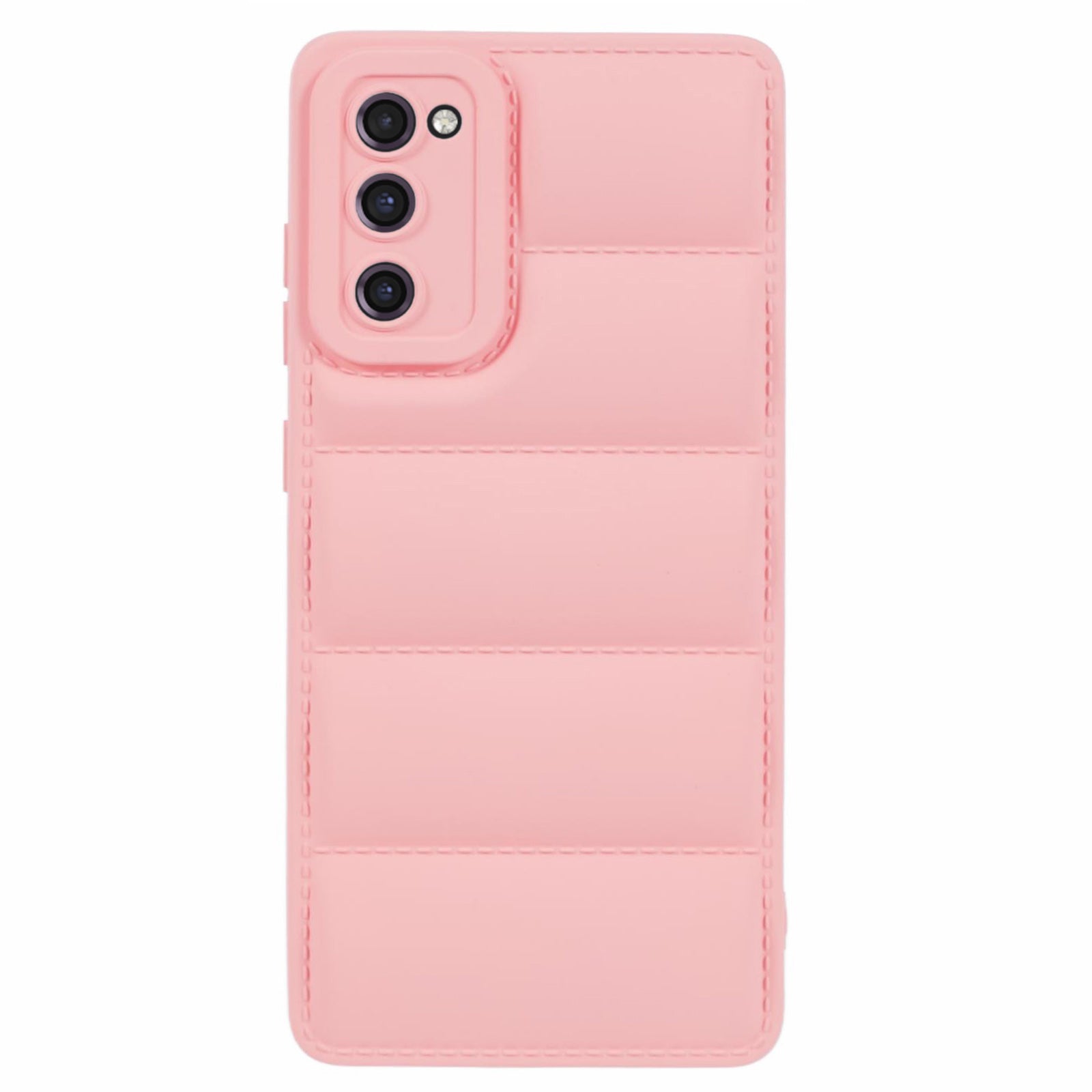 JTW Series For Samsung Galaxy S20 FE / S20 FE 5G / S20 FE 2022 / S20 Lite Phone Case with Down Jacket Texture
