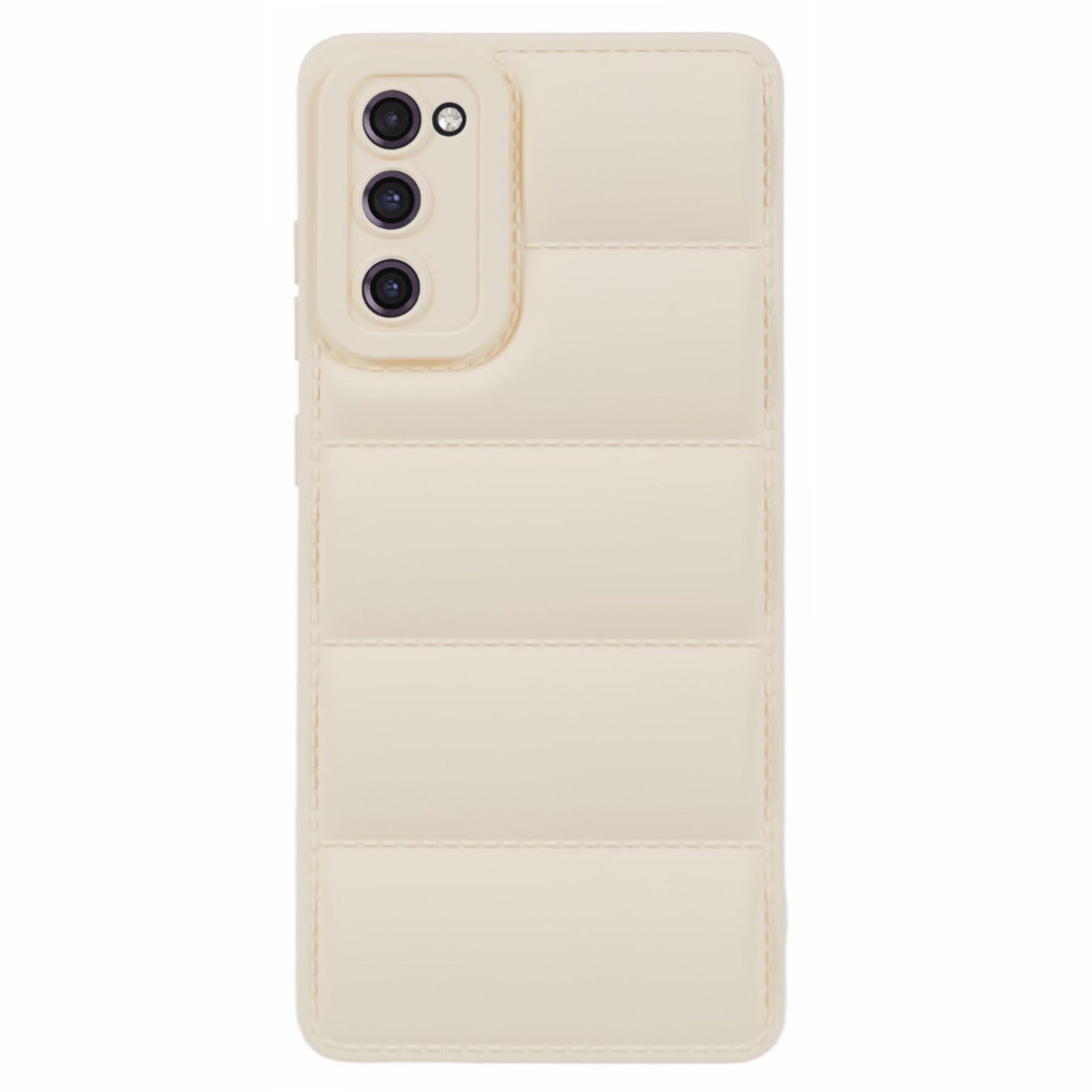 JTW Series For Samsung Galaxy S20 FE / S20 FE 5G / S20 FE 2022 / S20 Lite Phone Case with Down Jacket Texture
