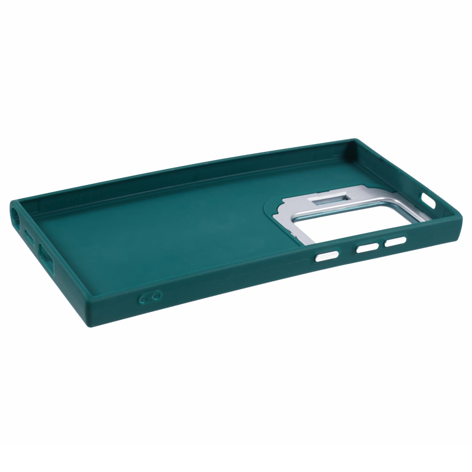 QH Series for Samsung Galaxy S24 Ultra Kickstand Case Silicone Cover Big Lens Hole