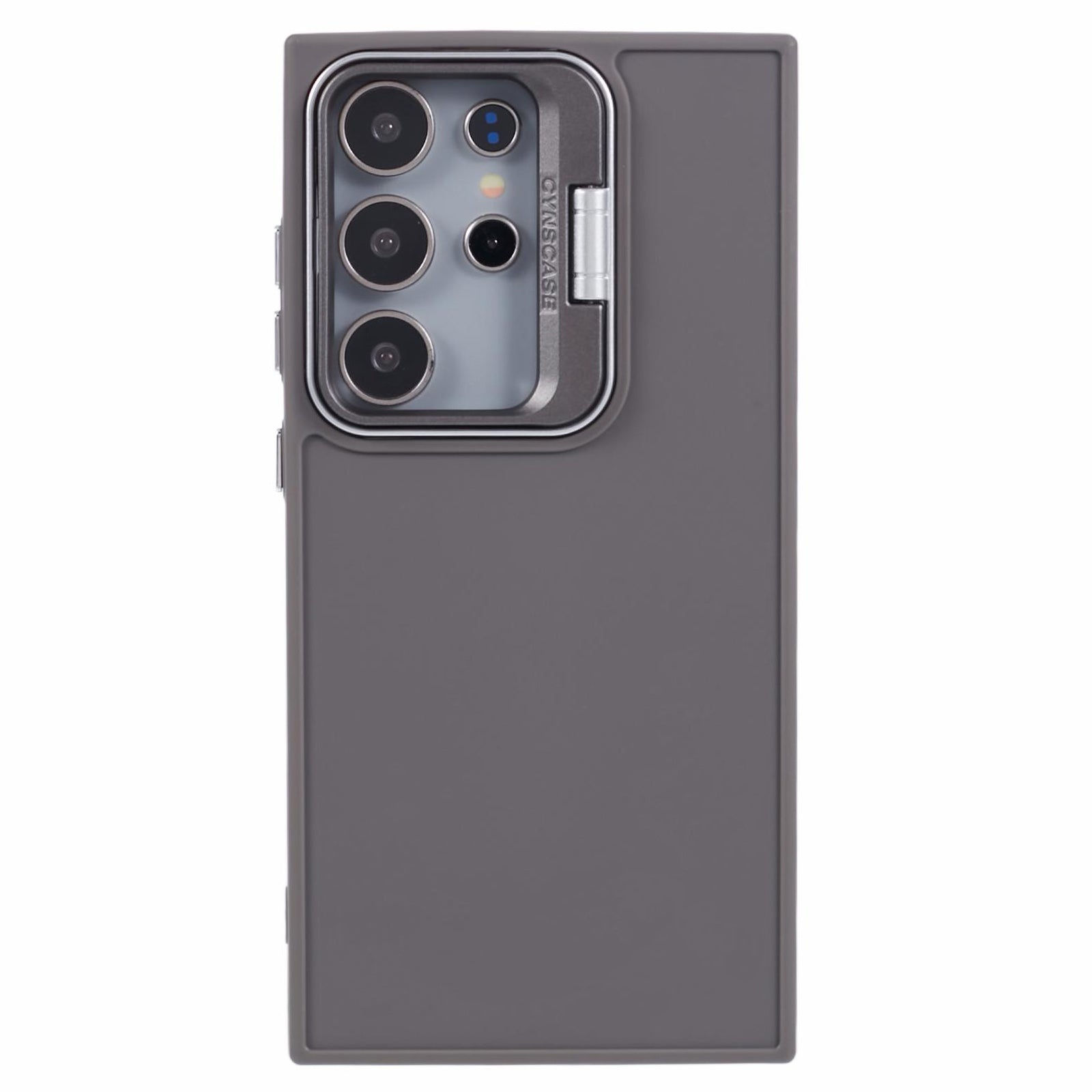 QH Series for Samsung Galaxy S24 Ultra Kickstand Case Silicone Cover Big Lens Hole