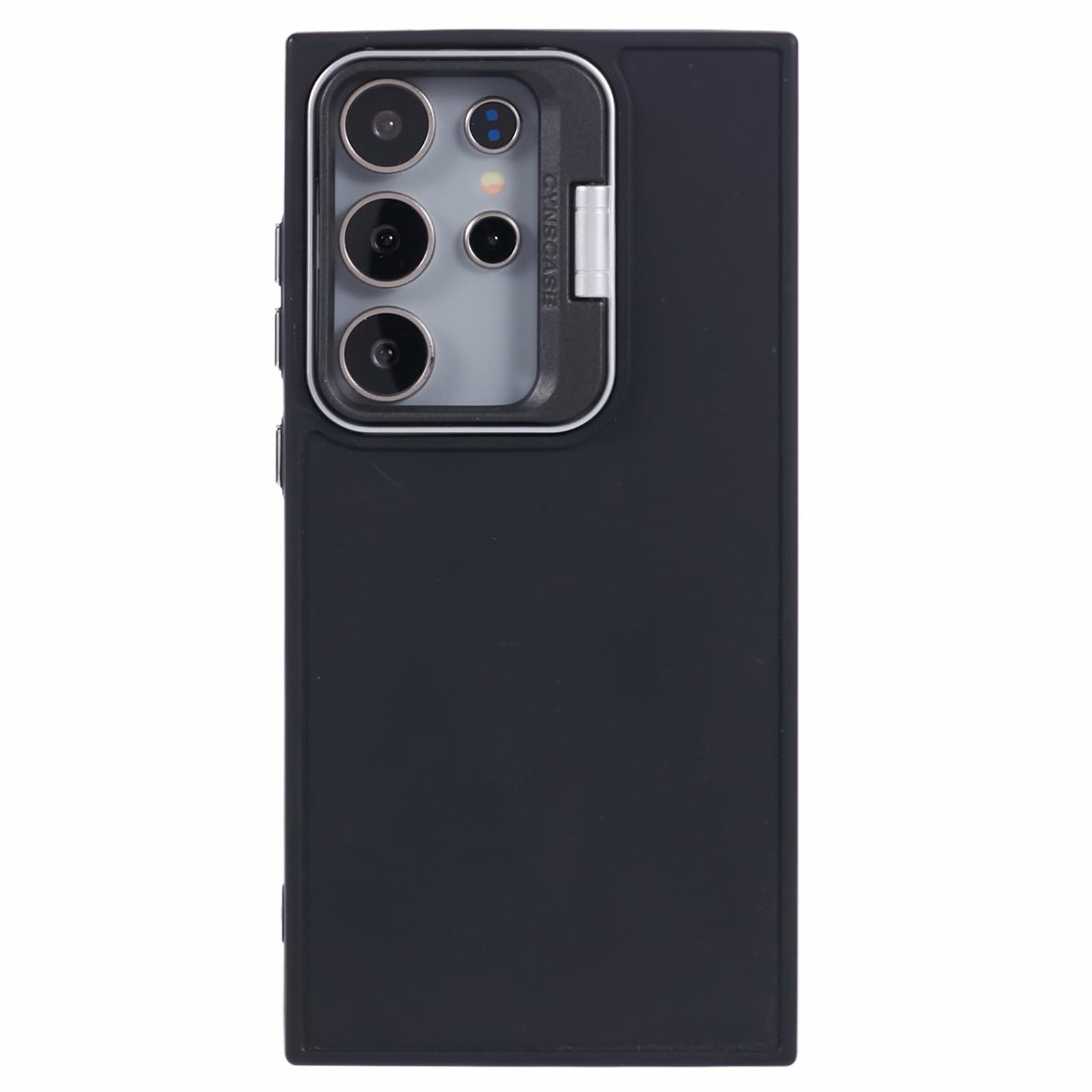 QH Series for Samsung Galaxy S24 Ultra Kickstand Case Silicone Cover Big Lens Hole