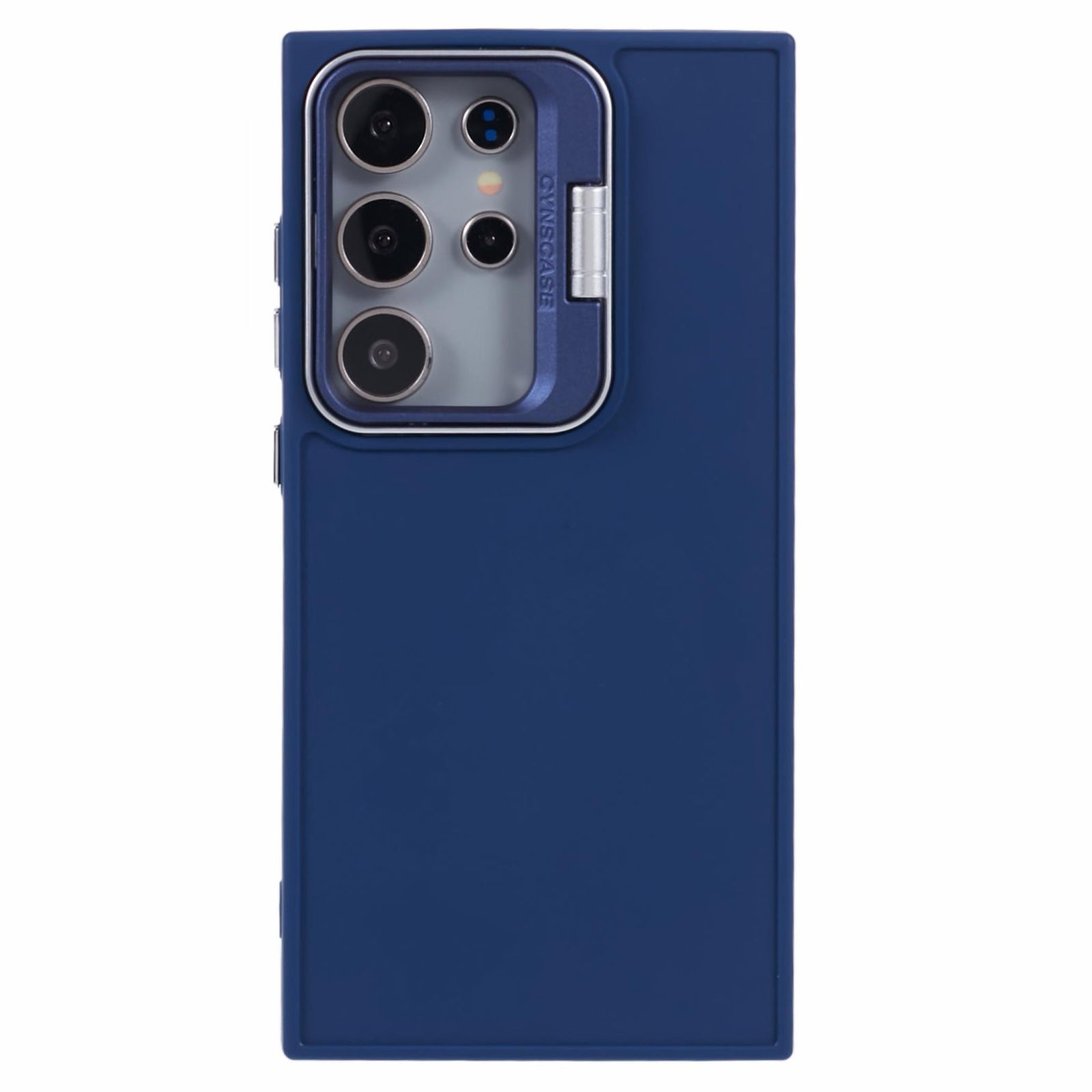 QH Series for Samsung Galaxy S23 Ultra Case with Camera Invisible Kickstand Silicone Phone Cover