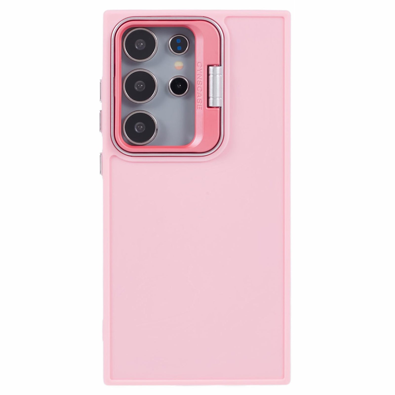 QH Series for Samsung Galaxy S22 Ultra 5G Case Silky Touch Silicone Phone Cover with Kickstand