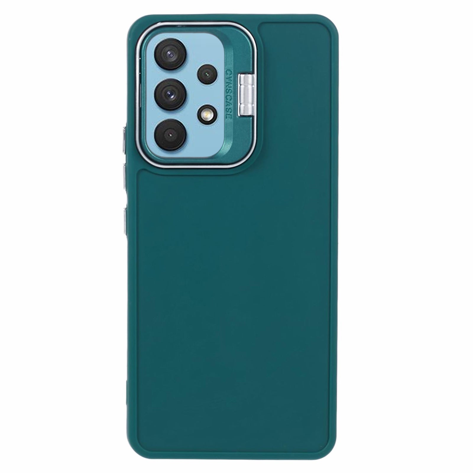 QH Series for Samsung Galaxy A32 4G (EU Version) Case Hidden Kickstand Soft Silicone Phone Cover