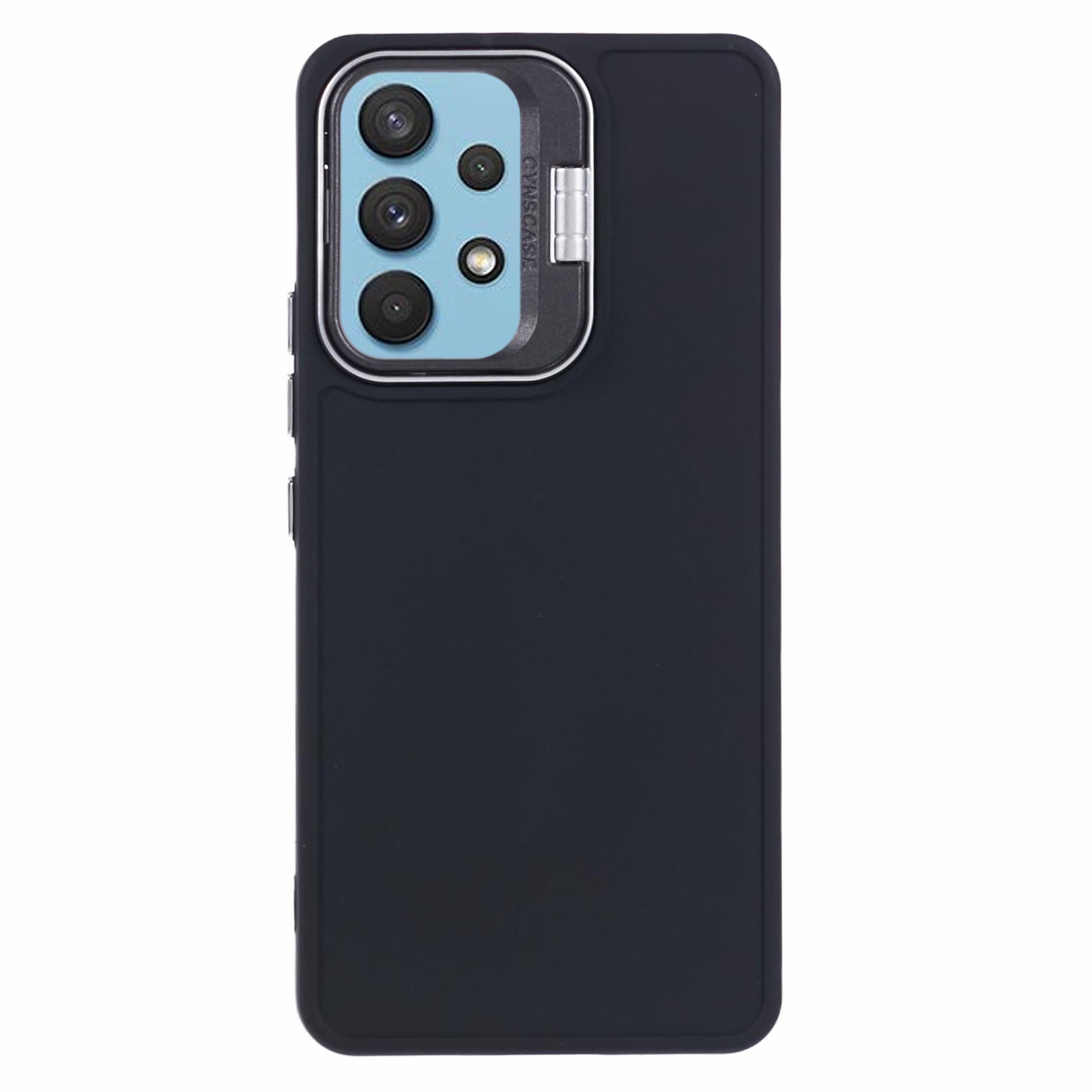 QH Series for Samsung Galaxy A32 4G (EU Version) Case Hidden Kickstand Soft Silicone Phone Cover