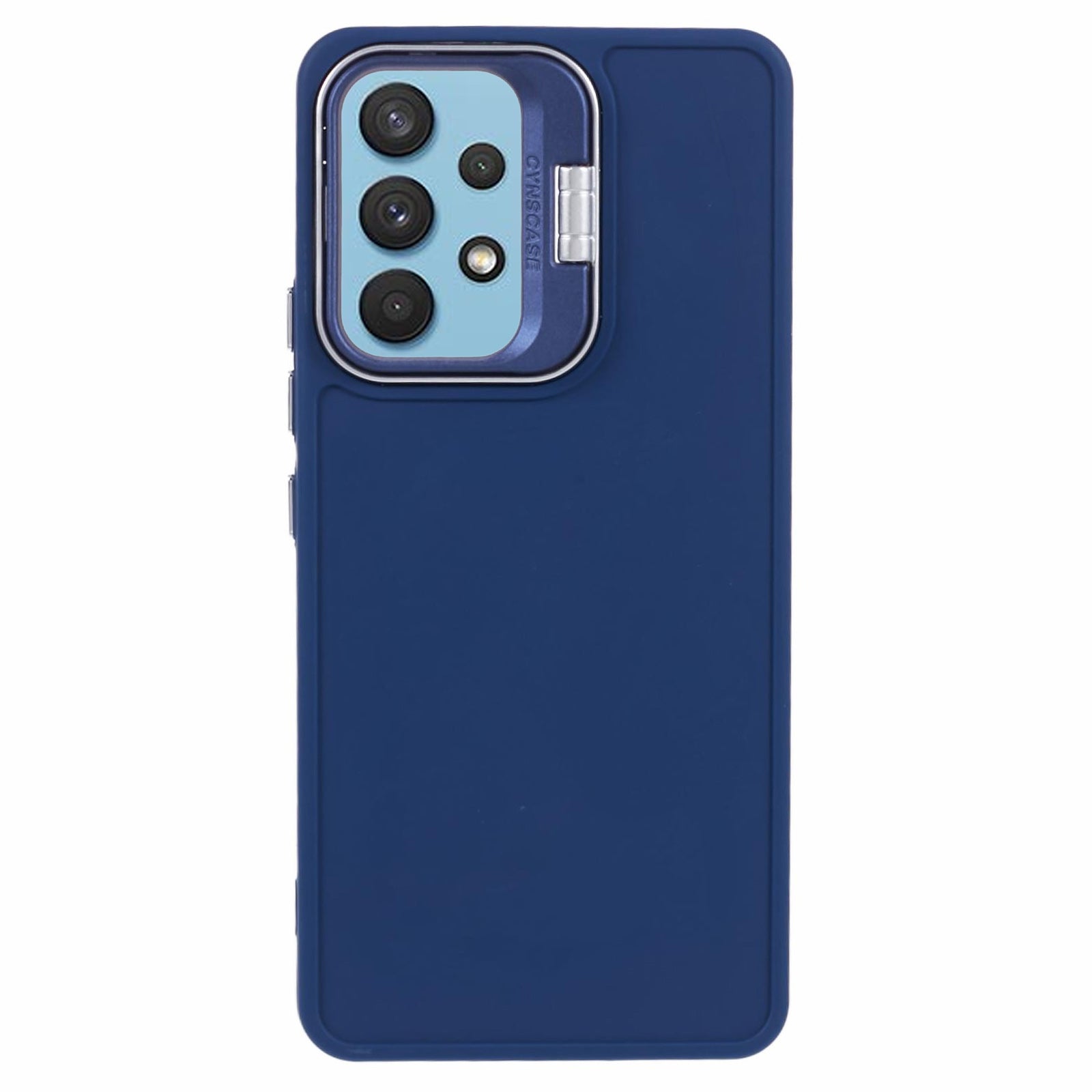 QH Series for Samsung Galaxy A32 4G (EU Version) Case Hidden Kickstand Soft Silicone Phone Cover