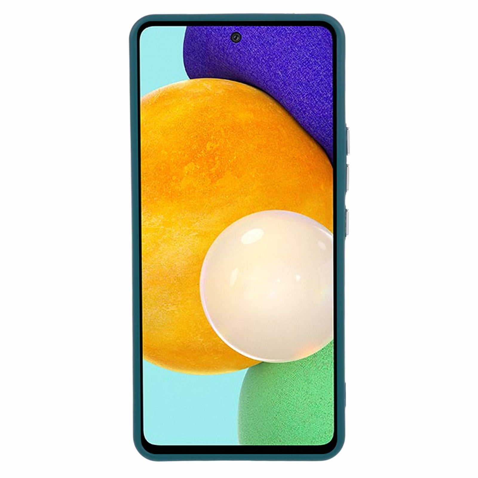 QH Series for Samsung Galaxy A52 4G / 5G / A52s 5G Silicone Phone Case with Lens Kickstand