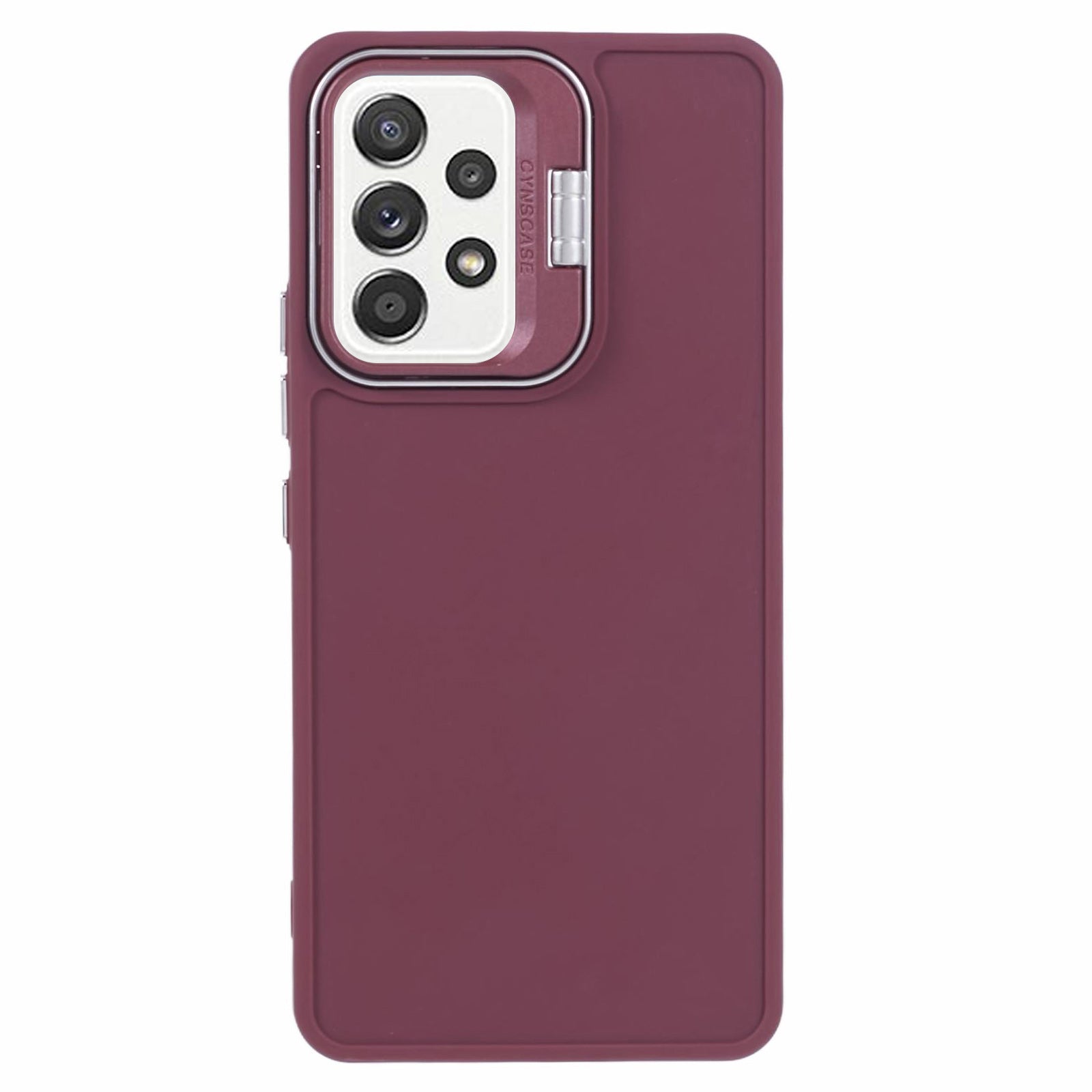 QH Series for Samsung Galaxy A52 4G / 5G / A52s 5G Silicone Phone Case with Lens Kickstand