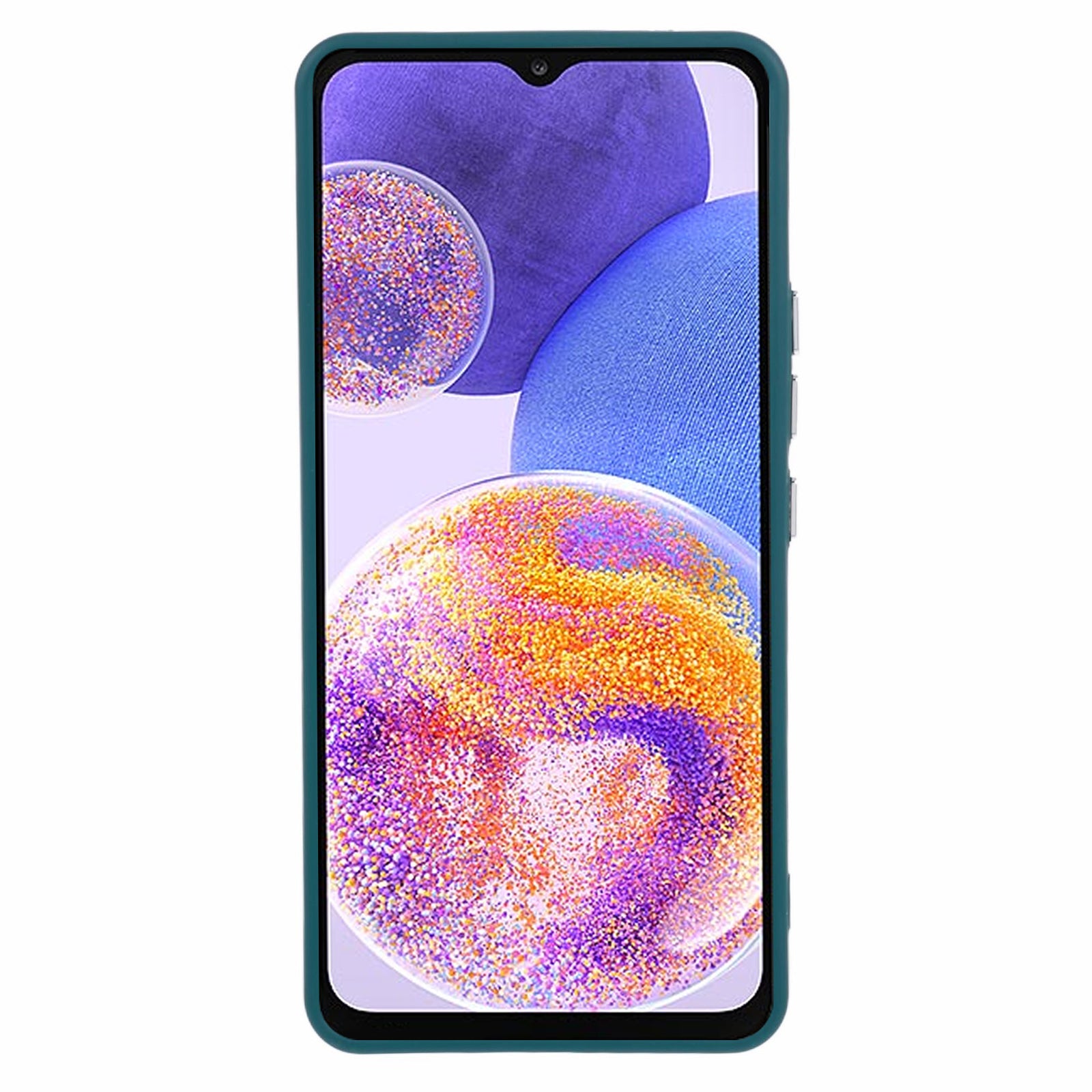 QH Series for Samsung Galaxy A13 4G / 5G Case Lens Frame Kickstand Silicone Phone Cover
