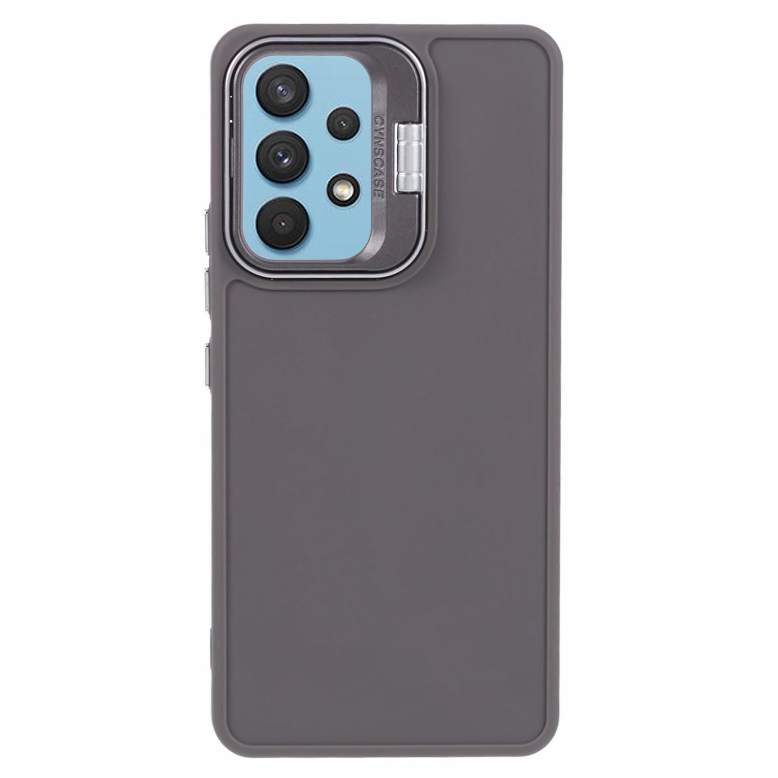 QH Series for Samsung Galaxy A13 4G / 5G Case Lens Frame Kickstand Silicone Phone Cover