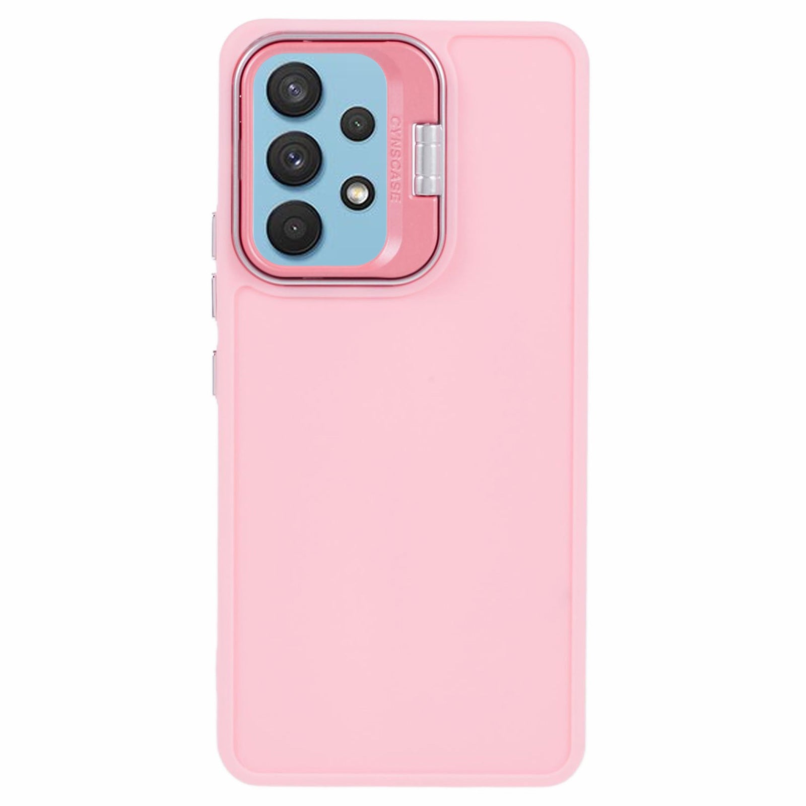 QH Series for Samsung Galaxy A13 4G / 5G Case Lens Frame Kickstand Silicone Phone Cover