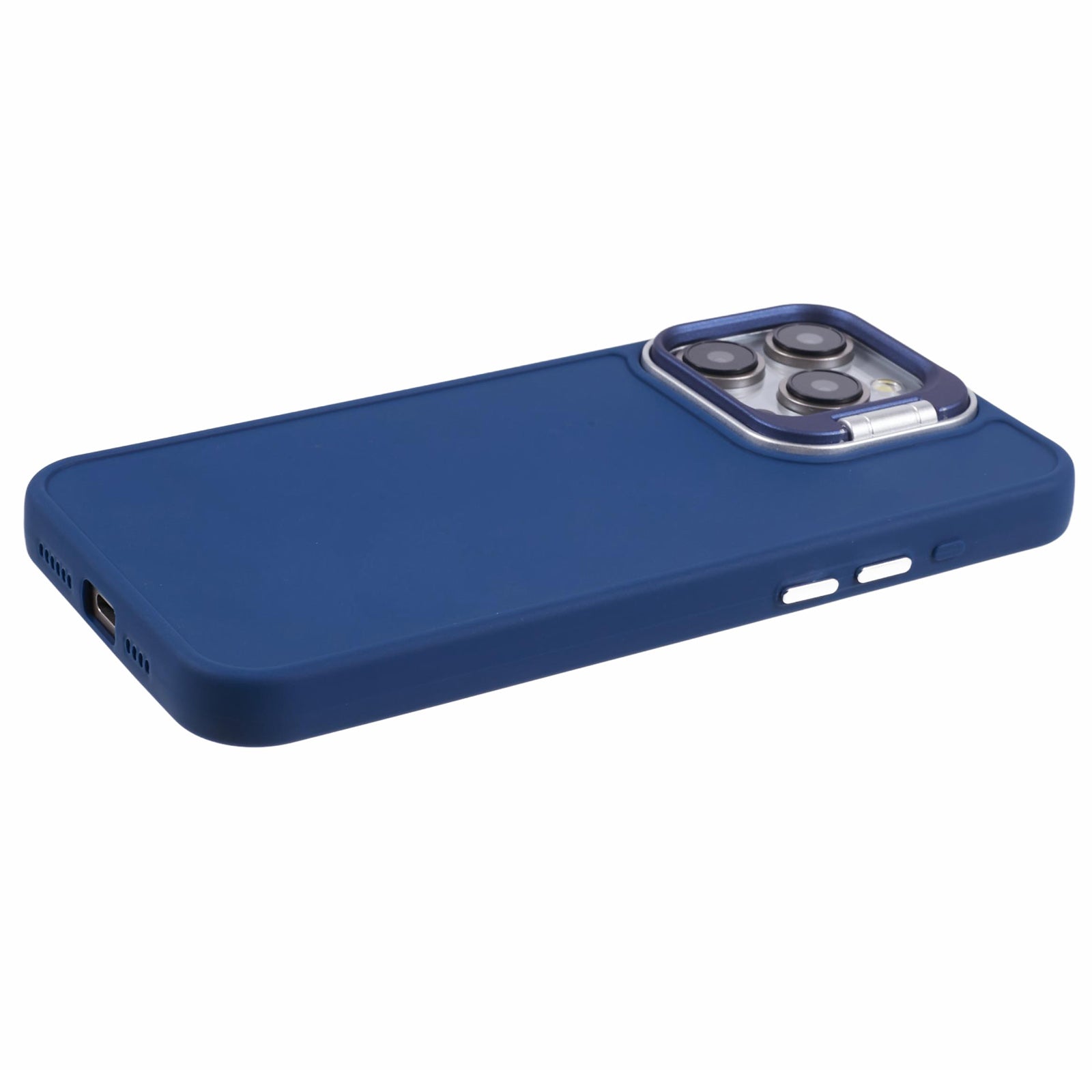 QH Series for iPhone 13 Pro Max Case with Kickstand Shockproof Soft Silicone Phone Cover