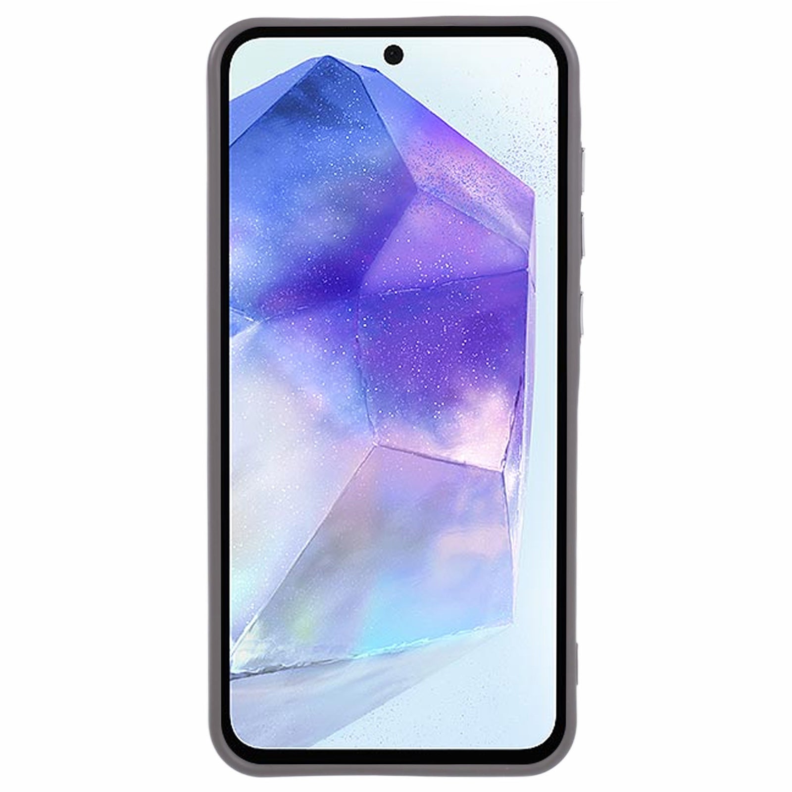 QH Series for Samsung Galaxy A55 5G / A35 5G Silicone Phone Case with Invisible Lens Kickstand