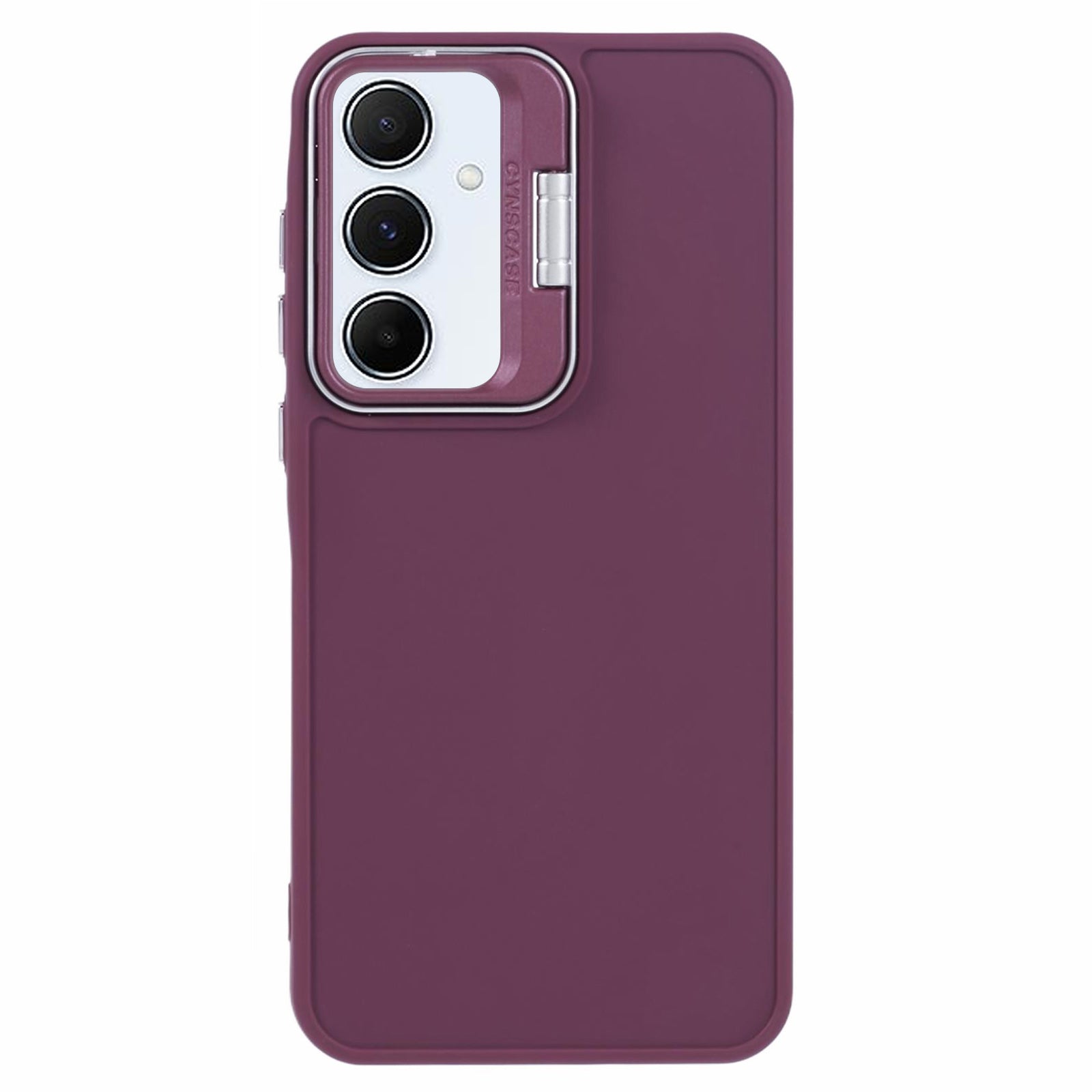 QH Series for Samsung Galaxy A55 5G / A35 5G Silicone Phone Case with Invisible Lens Kickstand