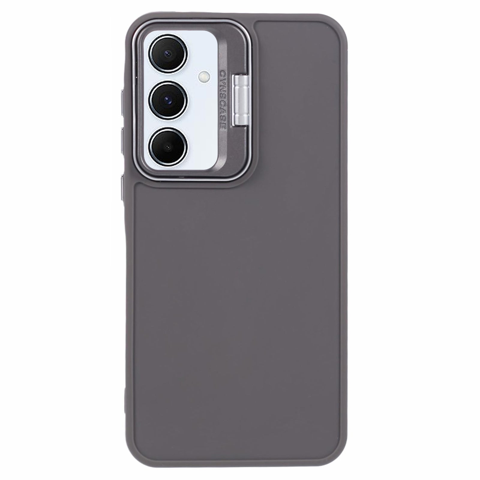 QH Series for Samsung Galaxy A34 5G Silicone Case Lens Frame Kickstand Back Cover
