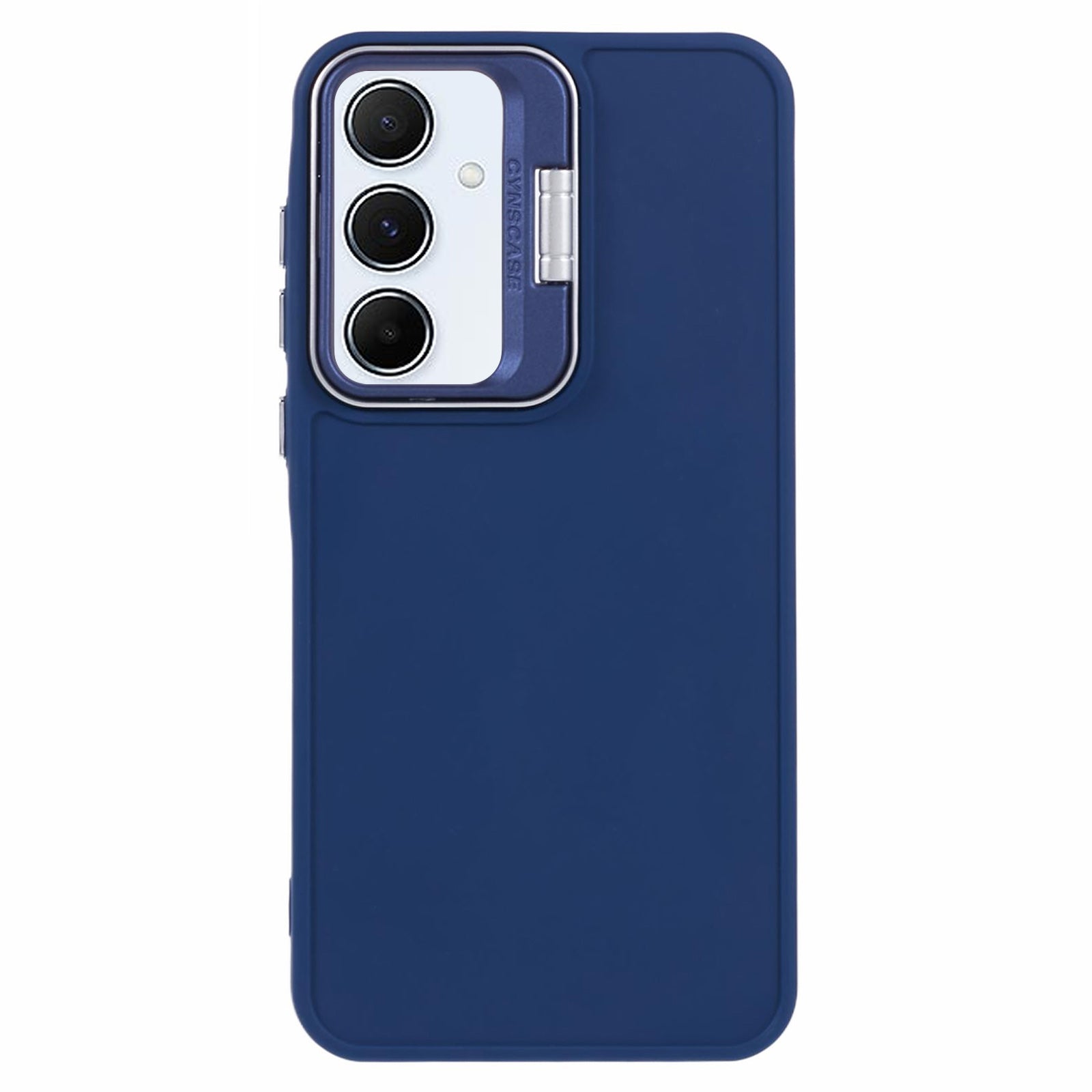 QH Series for Samsung Galaxy A54 5G Case Lens Frame Kickstand Silky Touch Silicone Phone Cover