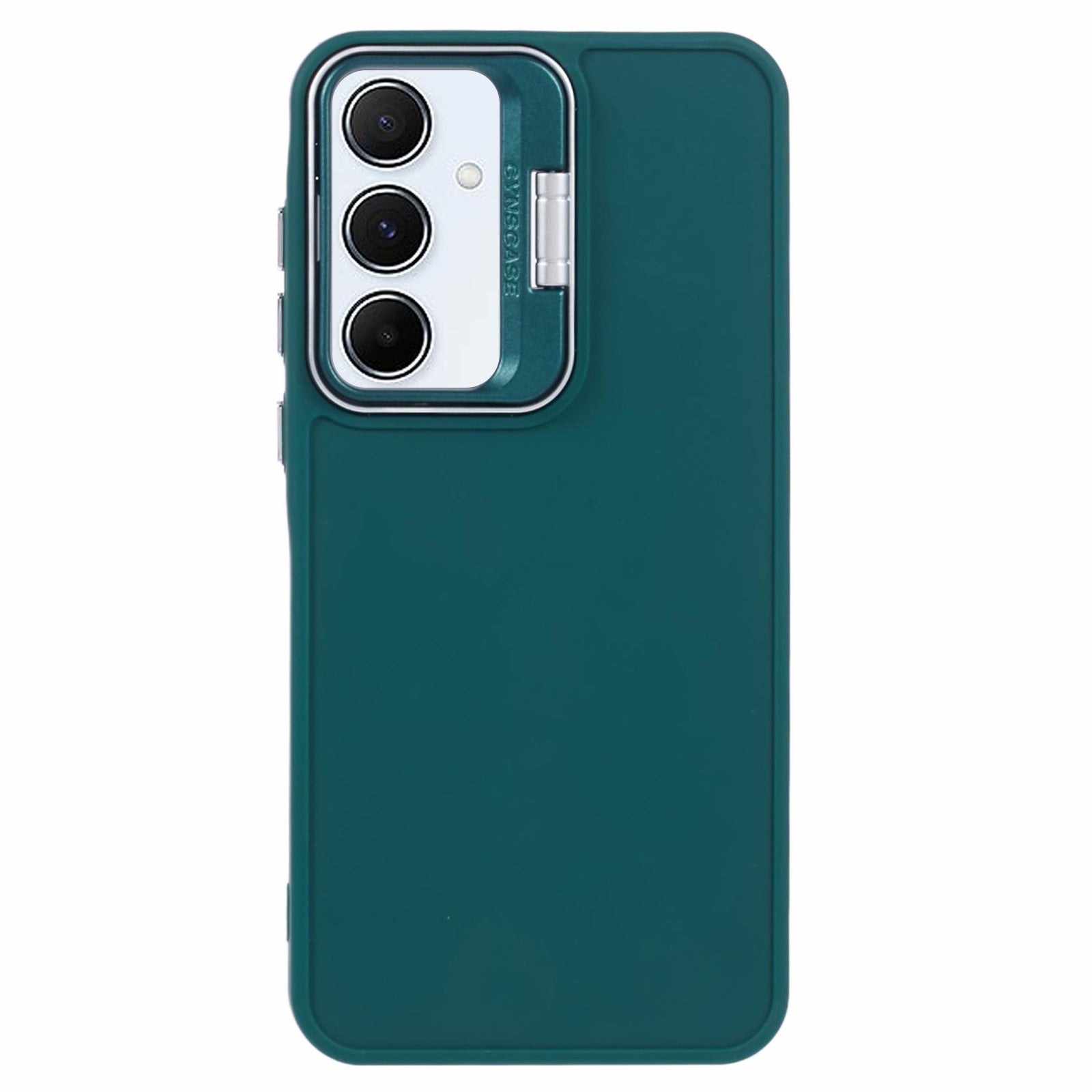 QH Series for Samsung Galaxy A54 5G Case Lens Frame Kickstand Silky Touch Silicone Phone Cover