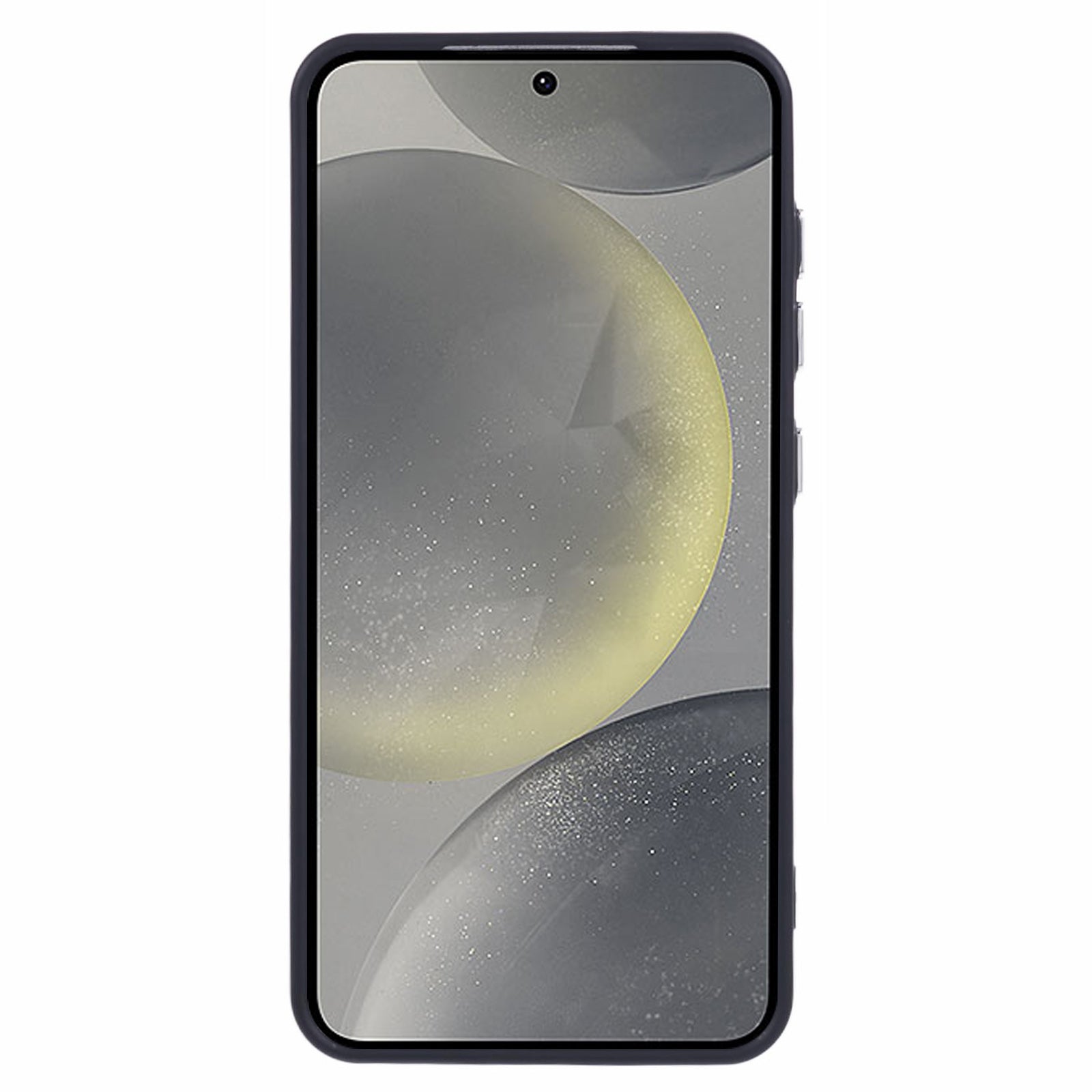 QH Series for Samsung Galaxy S24 Silicone Case Lens Kickstand Phone Cover