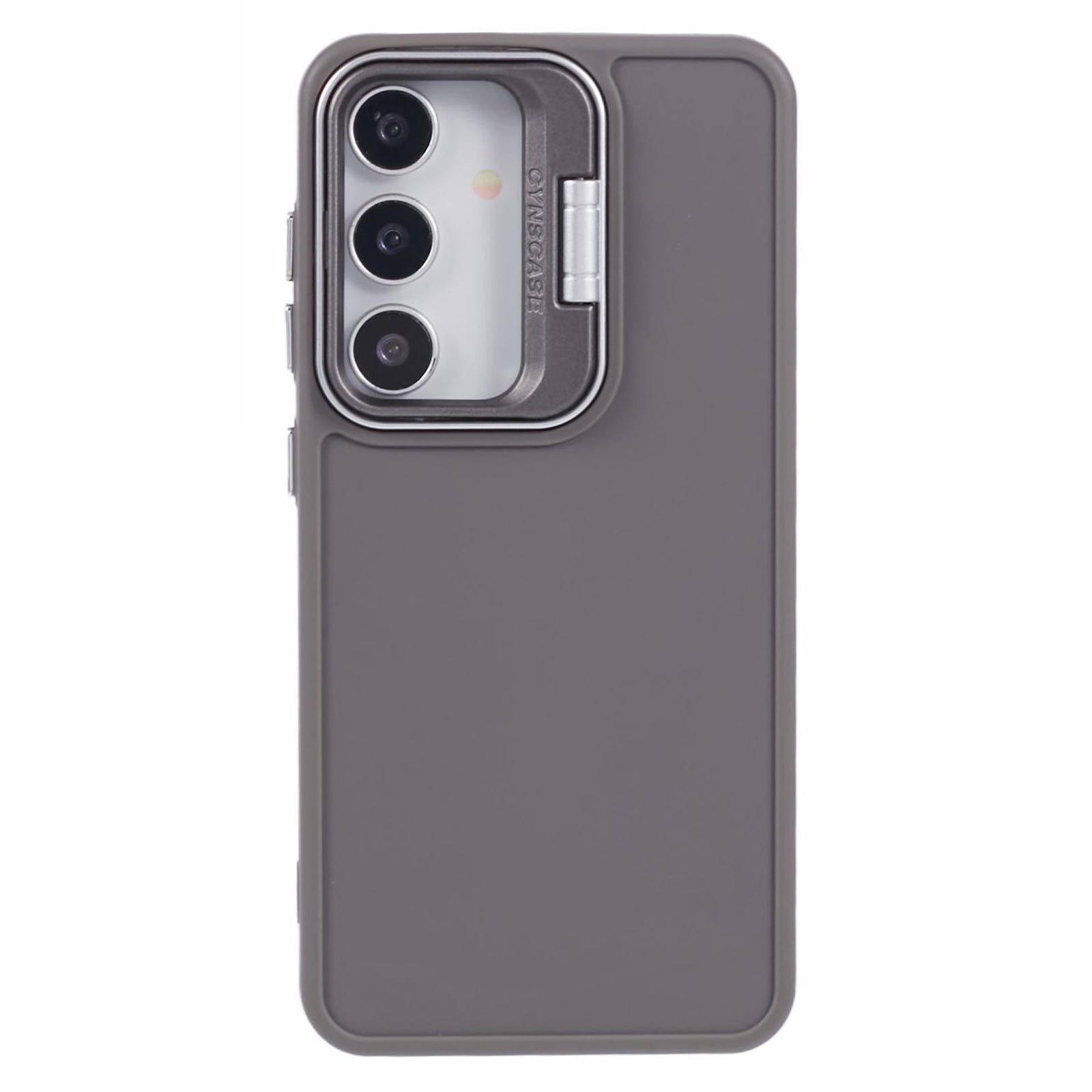 QH Series for Samsung Galaxy S24 Silicone Case Lens Kickstand Phone Cover