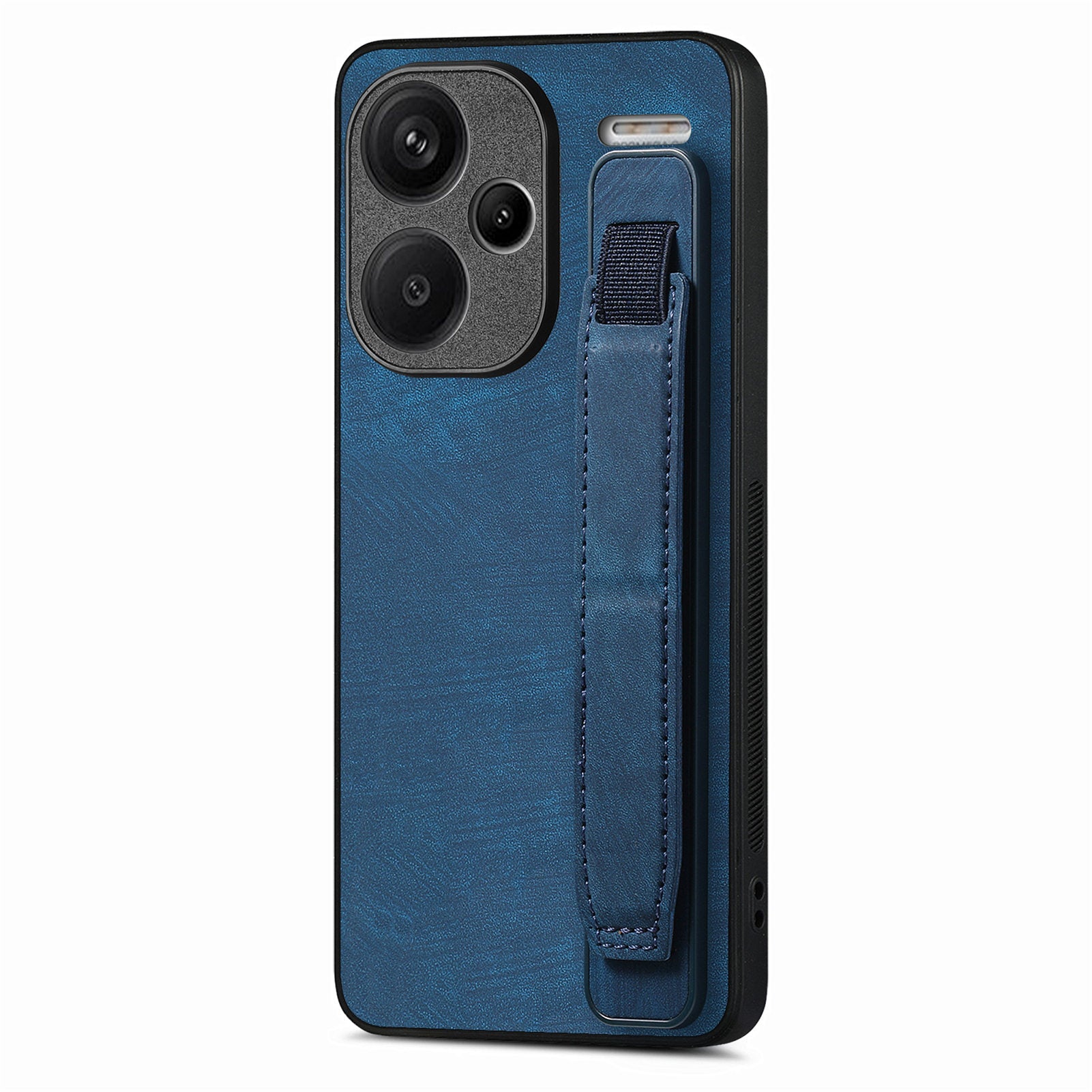 D11 For Xiaomi Redmi Note 13 Pro 5G / Poco X6 5G Case Wristband Design Leather+TPU Phone Cover