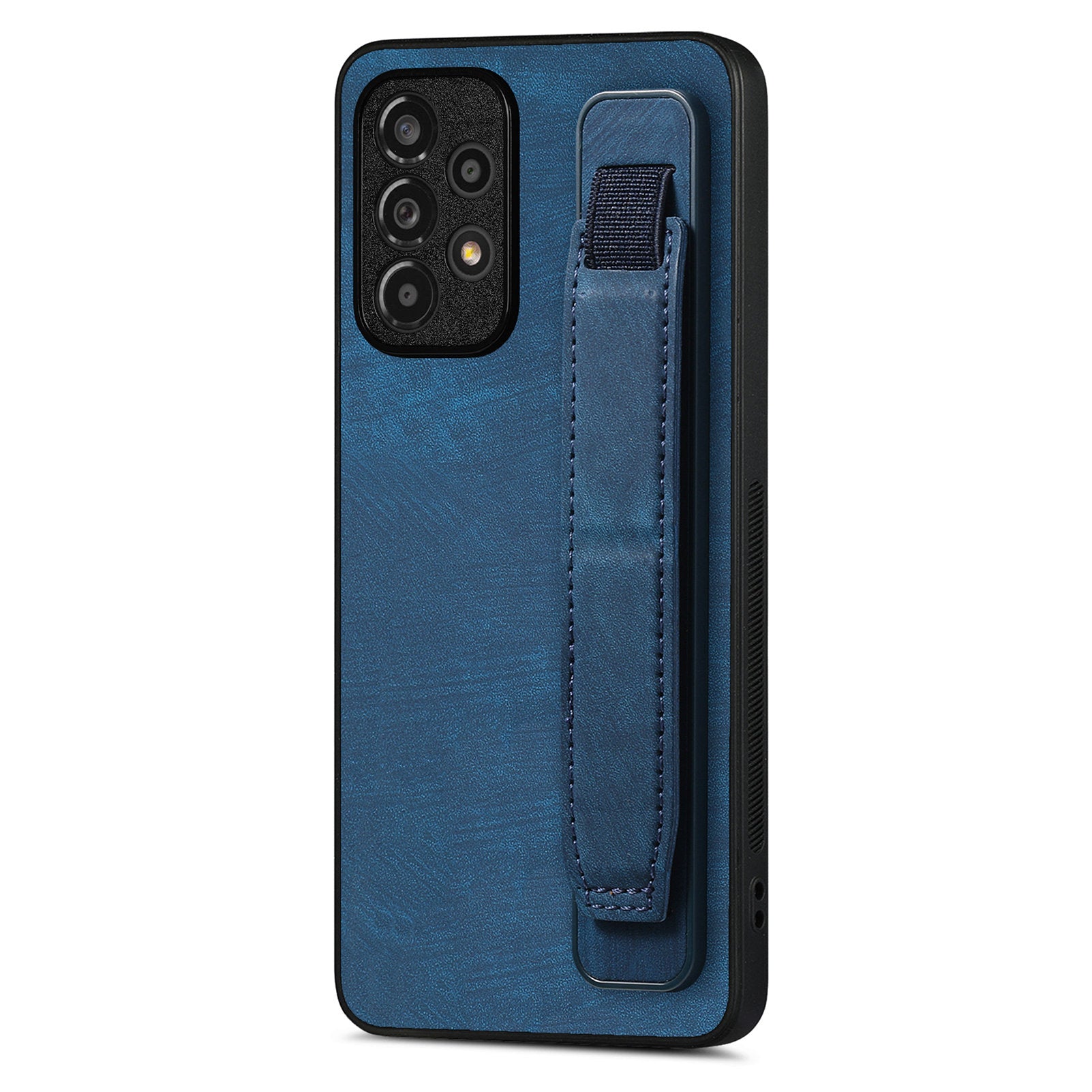 D11 For Samsung Galaxy A13 4G Case Card Slots Kickstand PU Leather+TPU Phone Cover