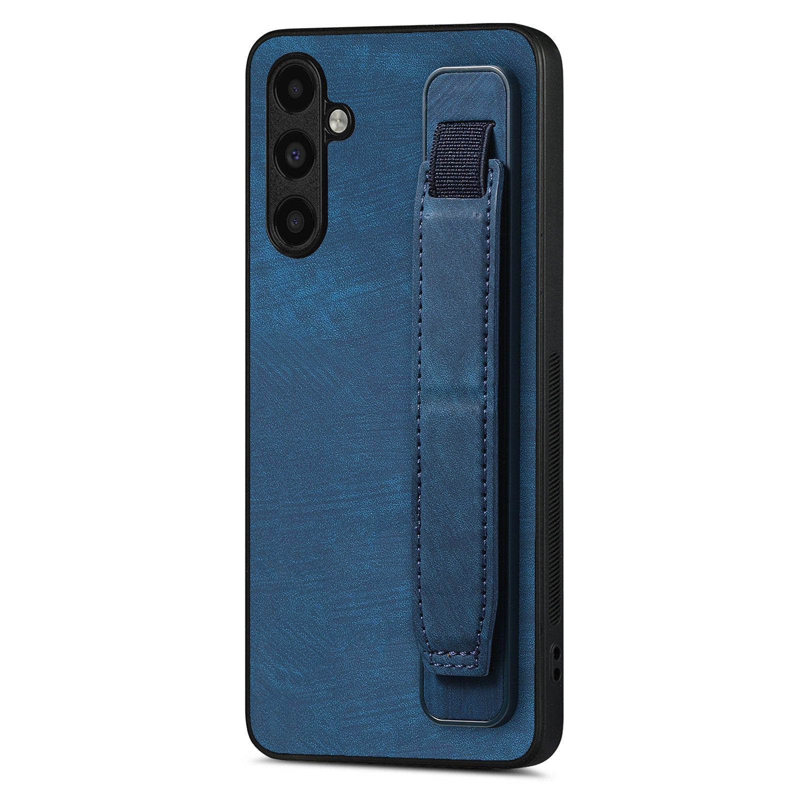 D11 For Samsung Galaxy A34 5G Case Retro PU Leather+TPU Wristband Kickstand Phone Shell