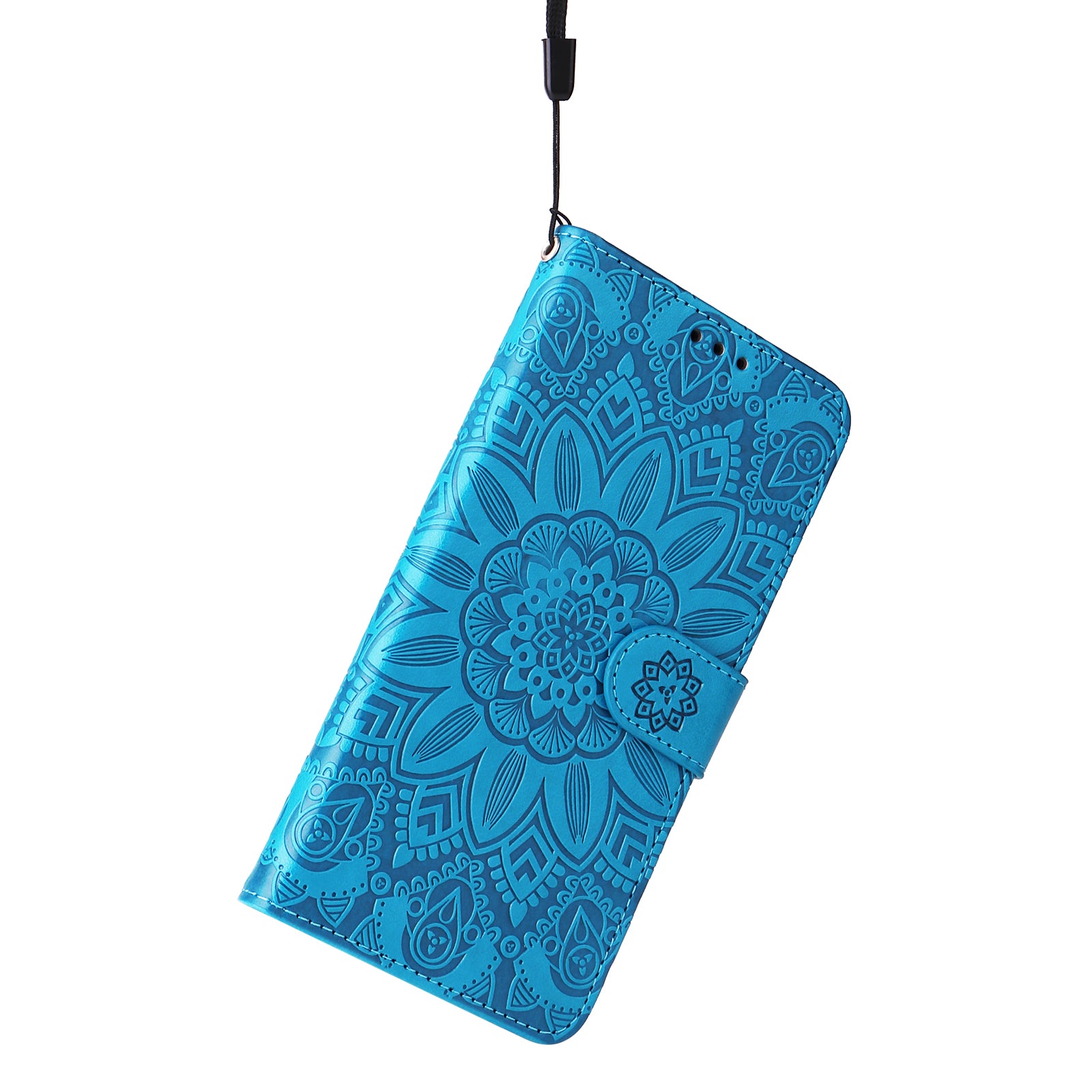 For OnePlus Ace 3V 5G Leather Case Wallet Style Imprinted Sunflower Cell Phone Cover