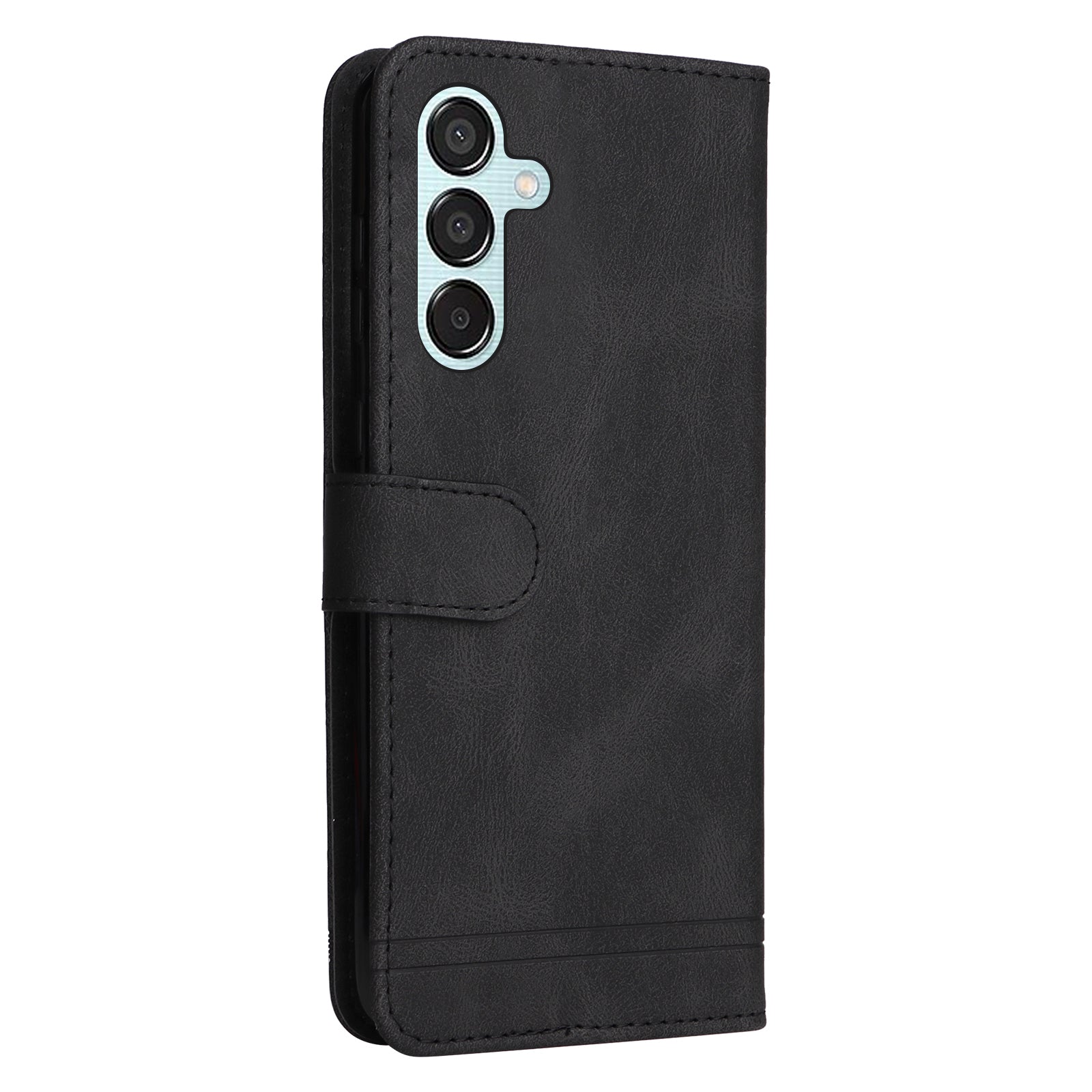 For Samsung Galaxy M15 5G / F15 5G Wallet Case Skin-touch Feel Leather Phone Cover