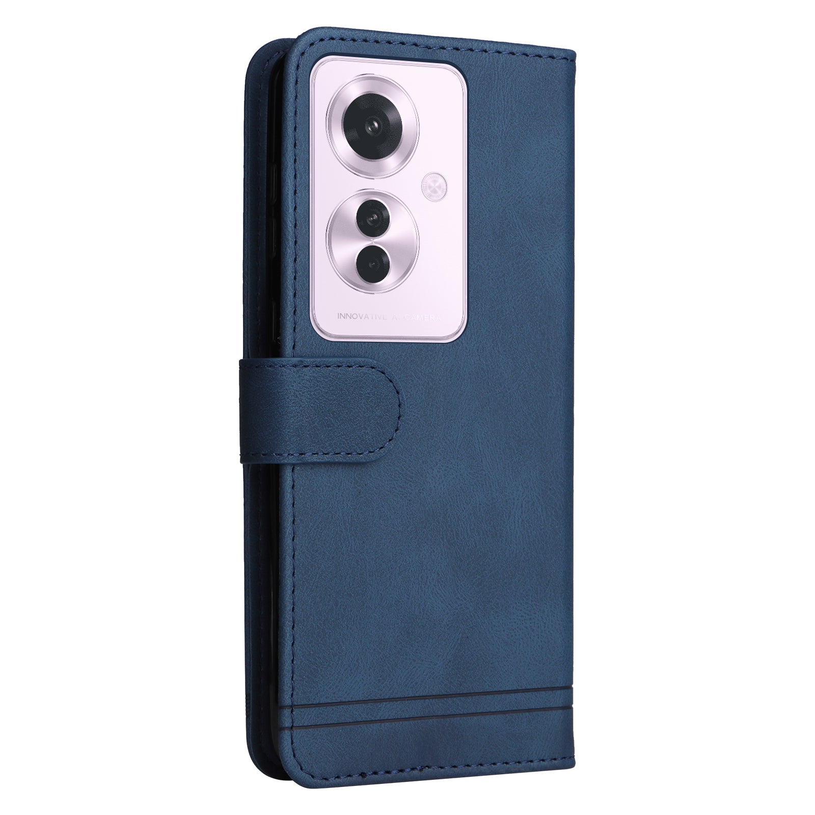 For Oppo Reno11 F 5G / F25 Pro 5G Magnetic Case PU Leather Flip Stand Phone Cover