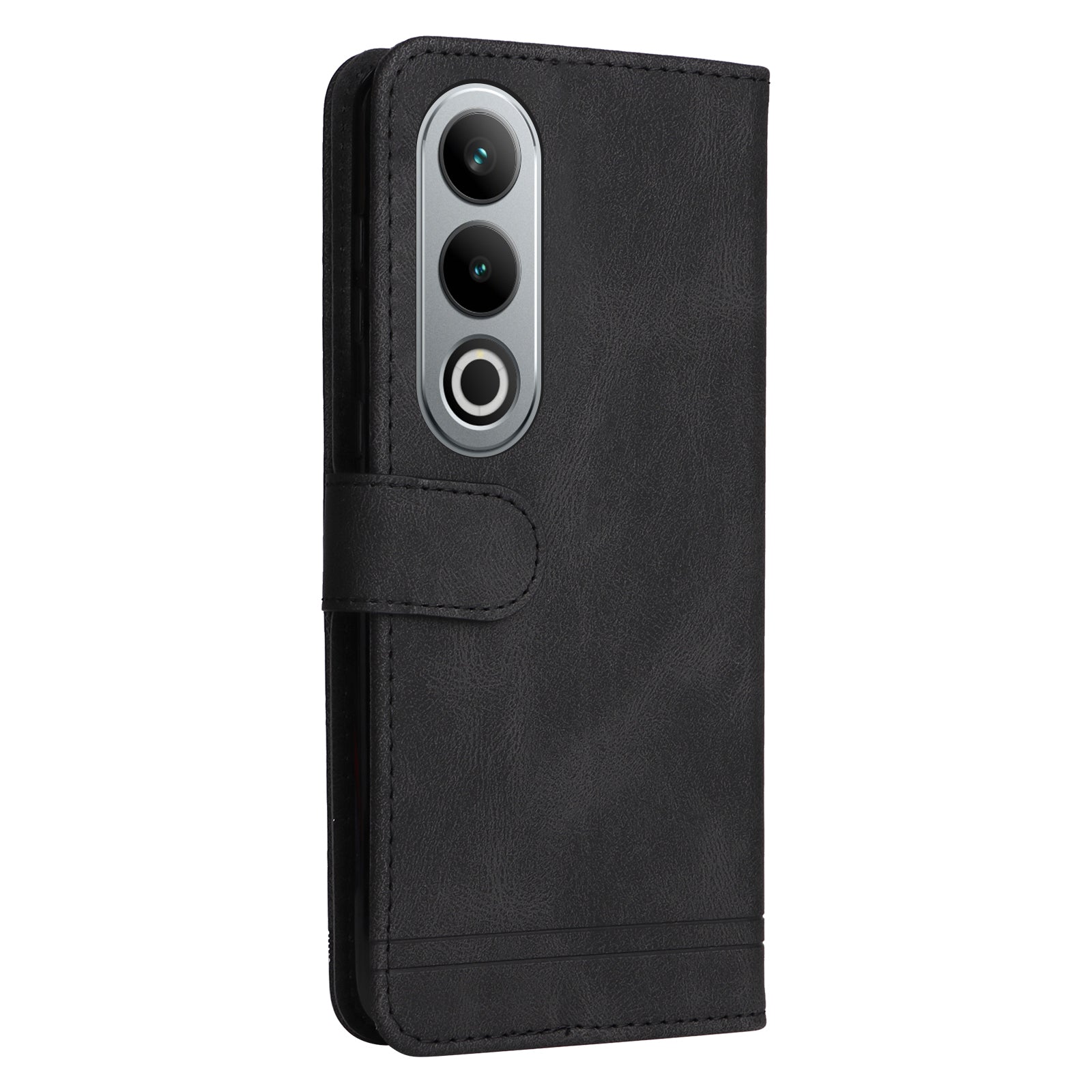 For OnePlus Ace 3V 5G Case PU Leather Magnetic Buckle Flip Phone Cover