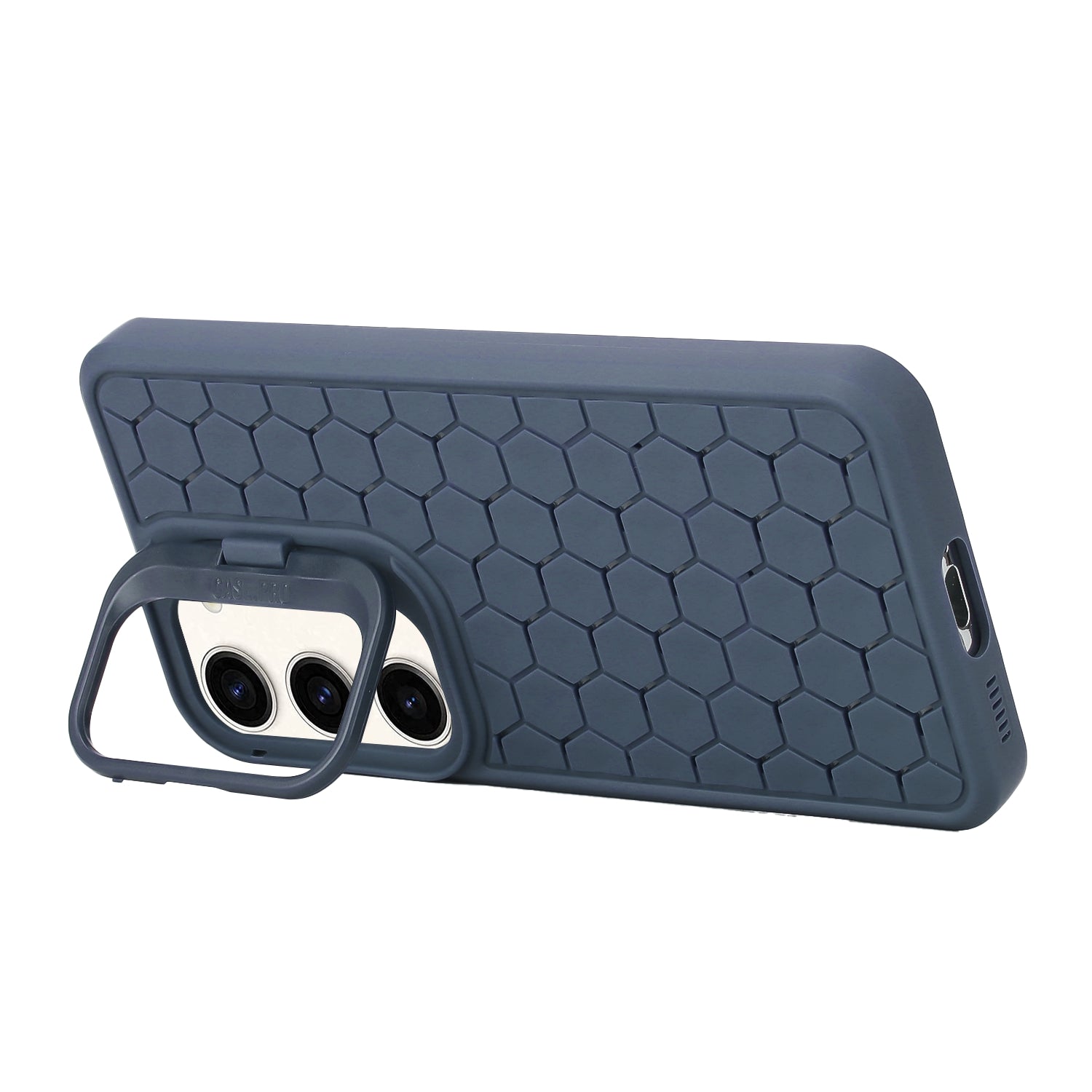 For Samsung Galaxy A35 5G Magnetic Case Honeycomb Texture Design TPU Phone Cover