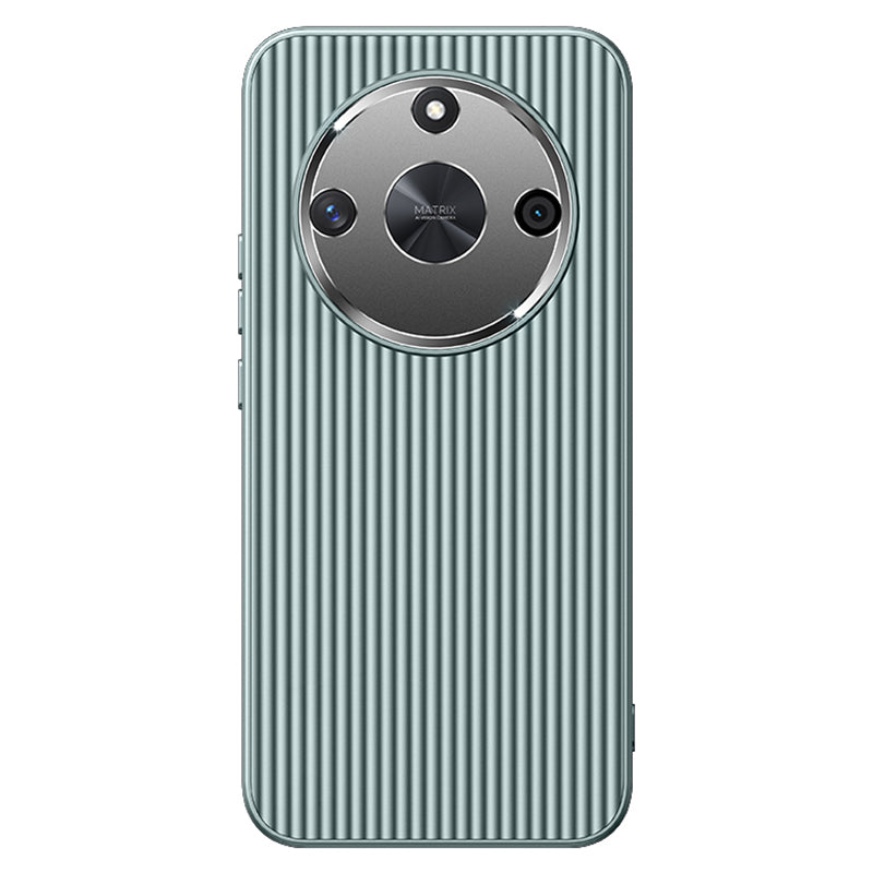 For Honor X50 5G Slim-Fit Phone Shell Anti-Scratch Metal+PC+TPU Cell Phone Case