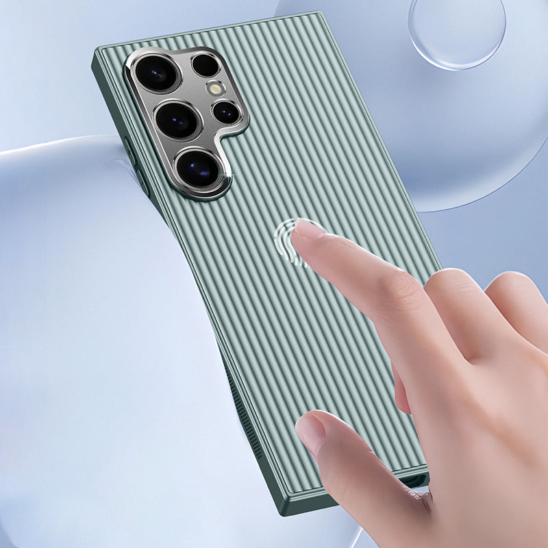 For Samsung Galaxy S24 Ultra Phone Shell Metal+PC+TPU Phone Case Drop Protection Mobile Cover