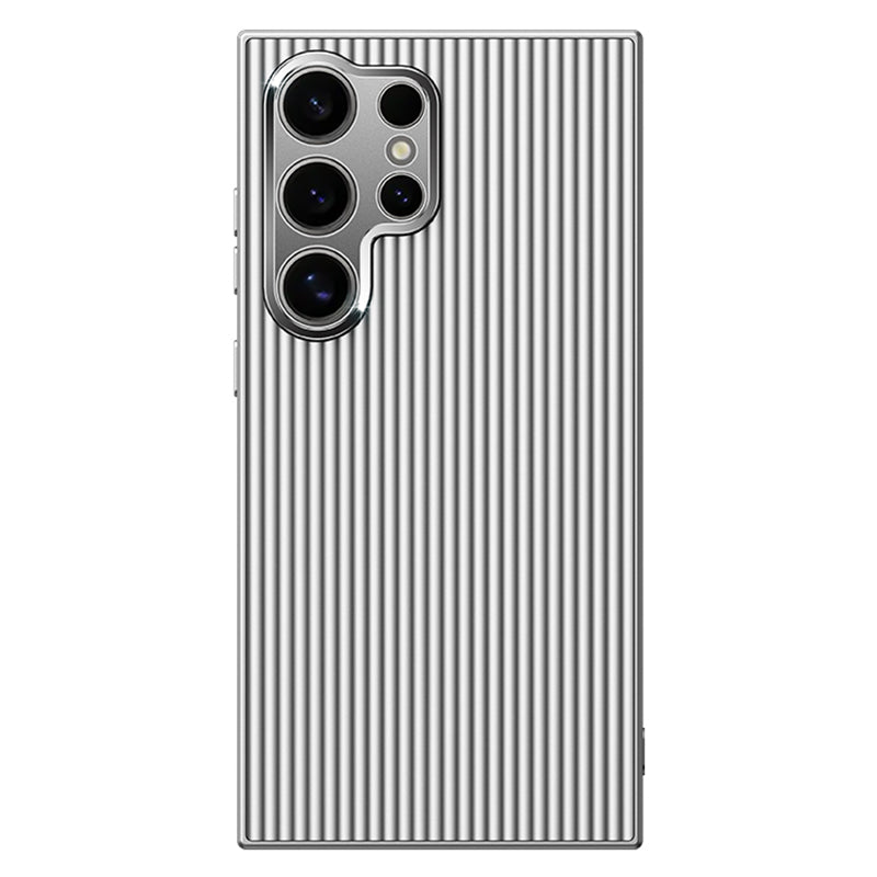 For Samsung Galaxy S24 Ultra Phone Shell Metal+PC+TPU Phone Case Drop Protection Mobile Cover