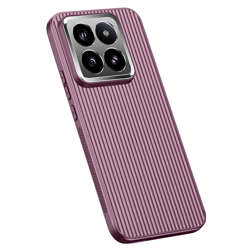 For Xiaomi 14 Pro Phone Case PC+TPU Anti-Scratch Metal Lens Frame Protective Cover