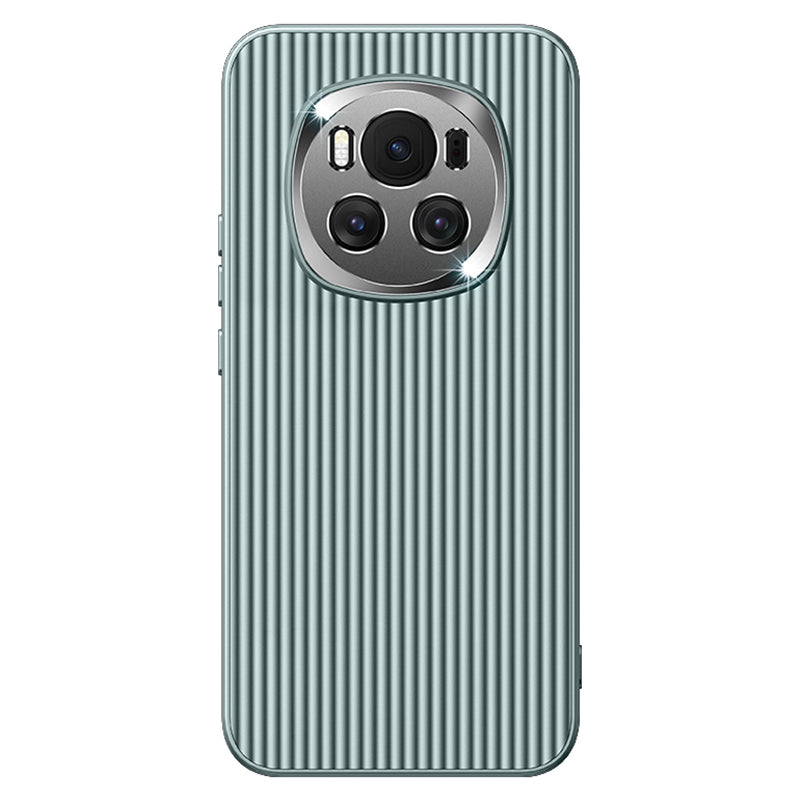 For Honor Magic6 5G PC+TPU Phone Back Cover Anti-drop Metal Lens Frame Phone Case