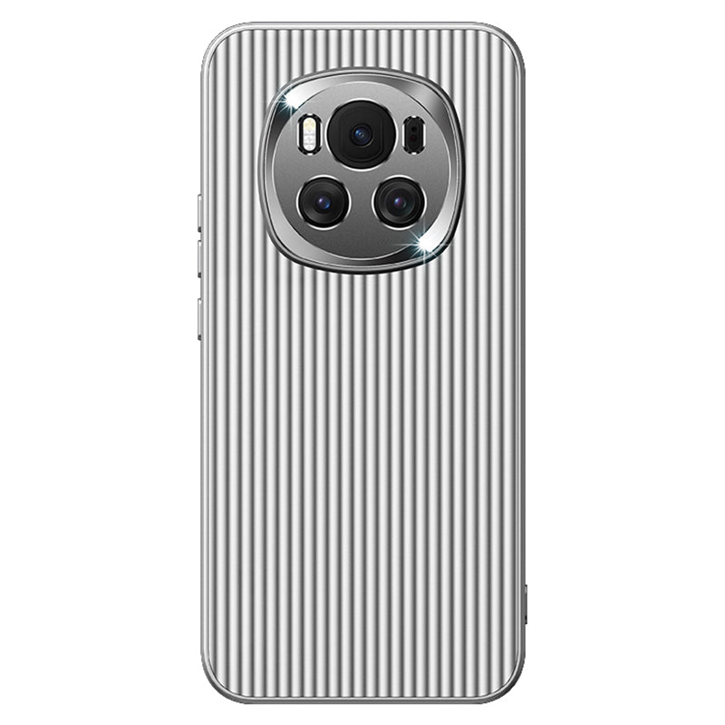 For Honor Magic6 5G PC+TPU Phone Back Cover Anti-drop Metal Lens Frame Phone Case