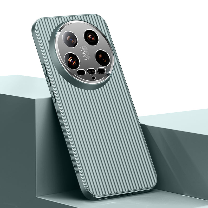 For Xiaomi 14 Ultra Case Anti-drop PC+TPU Phone Protective Shell with Metal Lens Frame