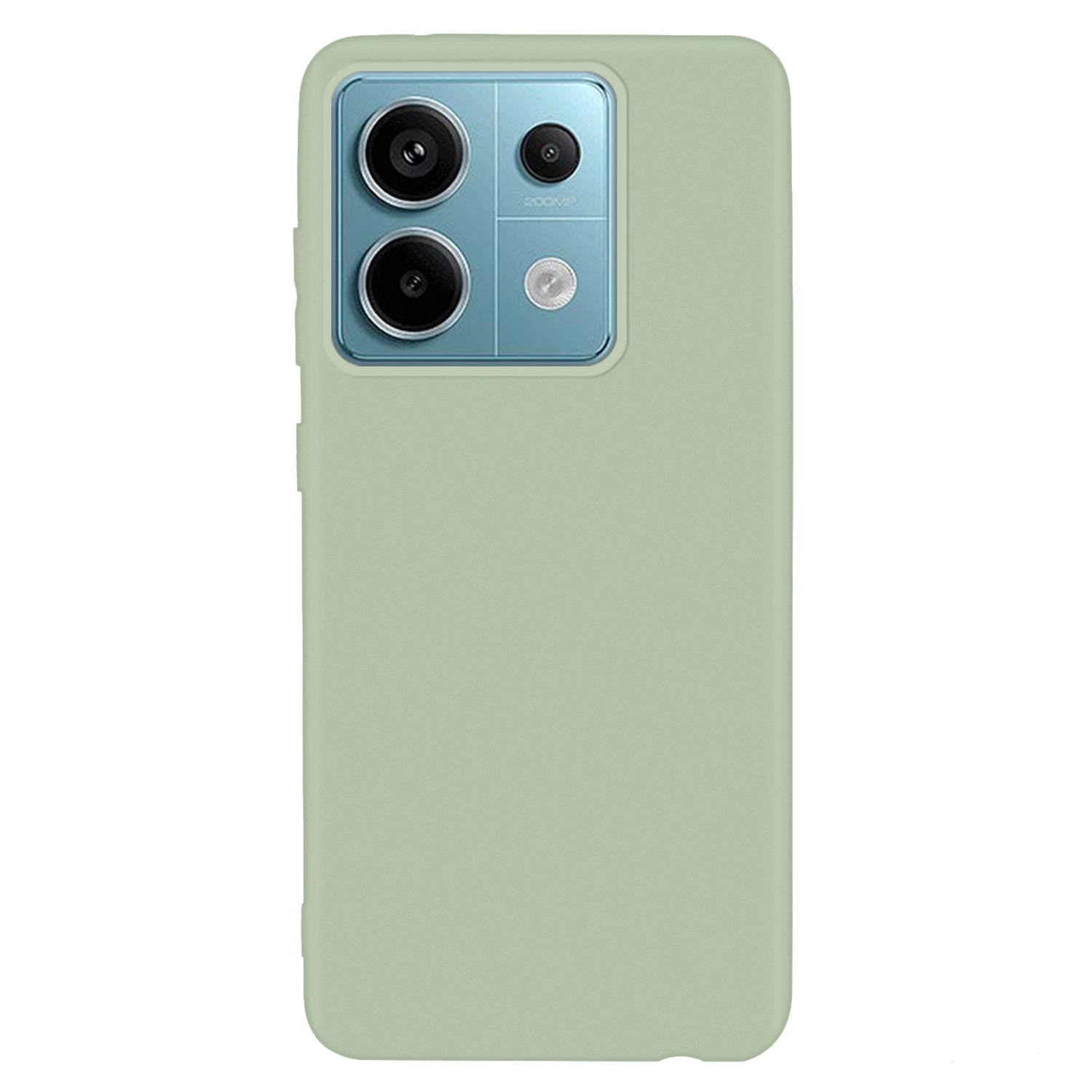 For Xiaomi Redmi Note 13 5G TPU Case Solid Color Anti-fingerprint Matte Back Cover