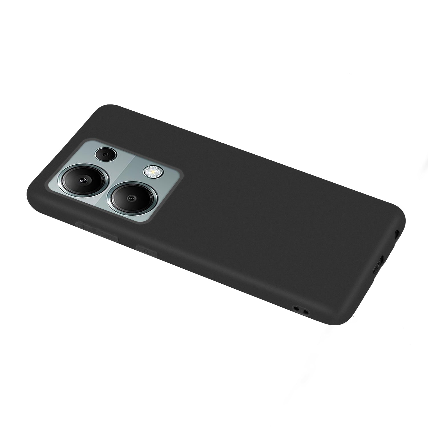 For Xiaomi Redmi Note 13 Pro 4G / Poco M6 Pro 4G Anti-fingerprint TPU Case Matte Cell Phone Cover