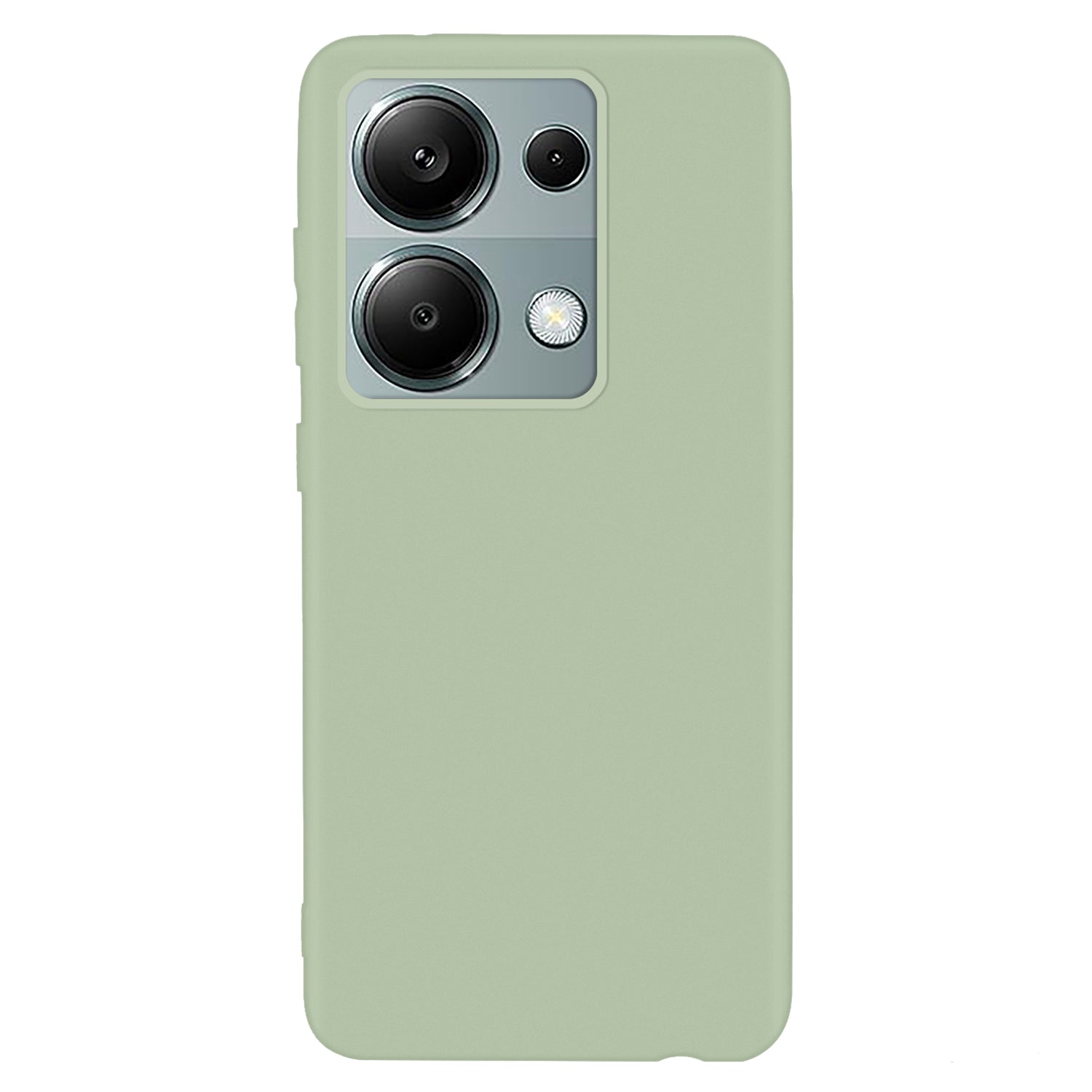 For Xiaomi Redmi Note 13 Pro 4G / Poco M6 Pro 4G Anti-fingerprint TPU Case Matte Cell Phone Cover