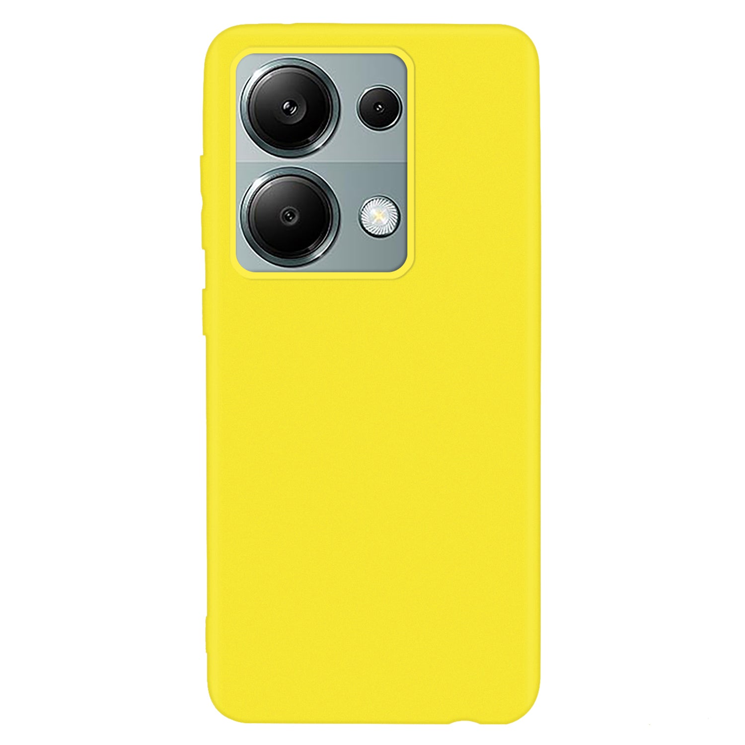 For Xiaomi Redmi Note 13 Pro 4G / Poco M6 Pro 4G Anti-fingerprint TPU Case Matte Cell Phone Cover