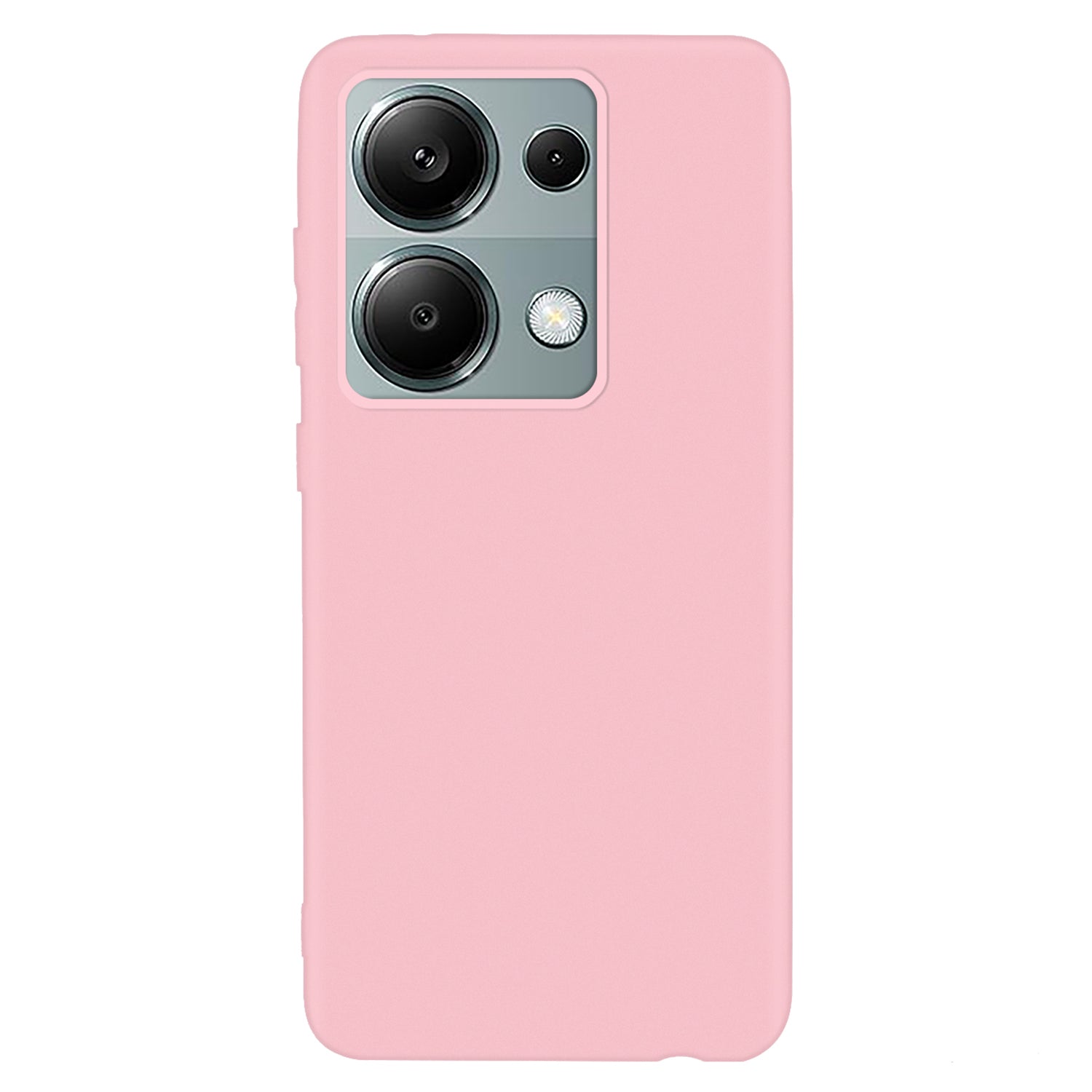 For Xiaomi Redmi Note 13 Pro 4G / Poco M6 Pro 4G Anti-fingerprint TPU Case Matte Cell Phone Cover