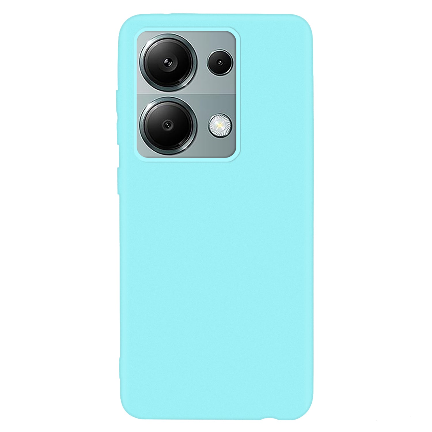For Xiaomi Redmi Note 13 Pro 4G / Poco M6 Pro 4G Anti-fingerprint TPU Case Matte Cell Phone Cover