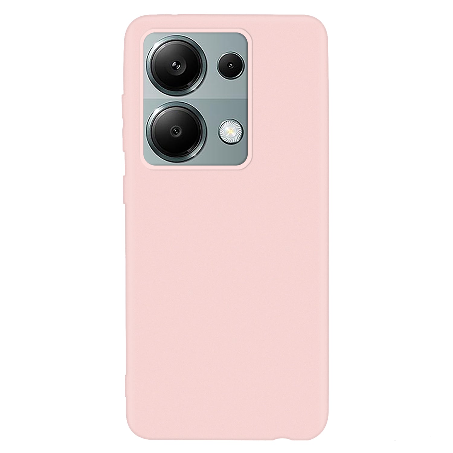 For Xiaomi Redmi Note 13 Pro 4G / Poco M6 Pro 4G Anti-fingerprint TPU Case Matte Cell Phone Cover